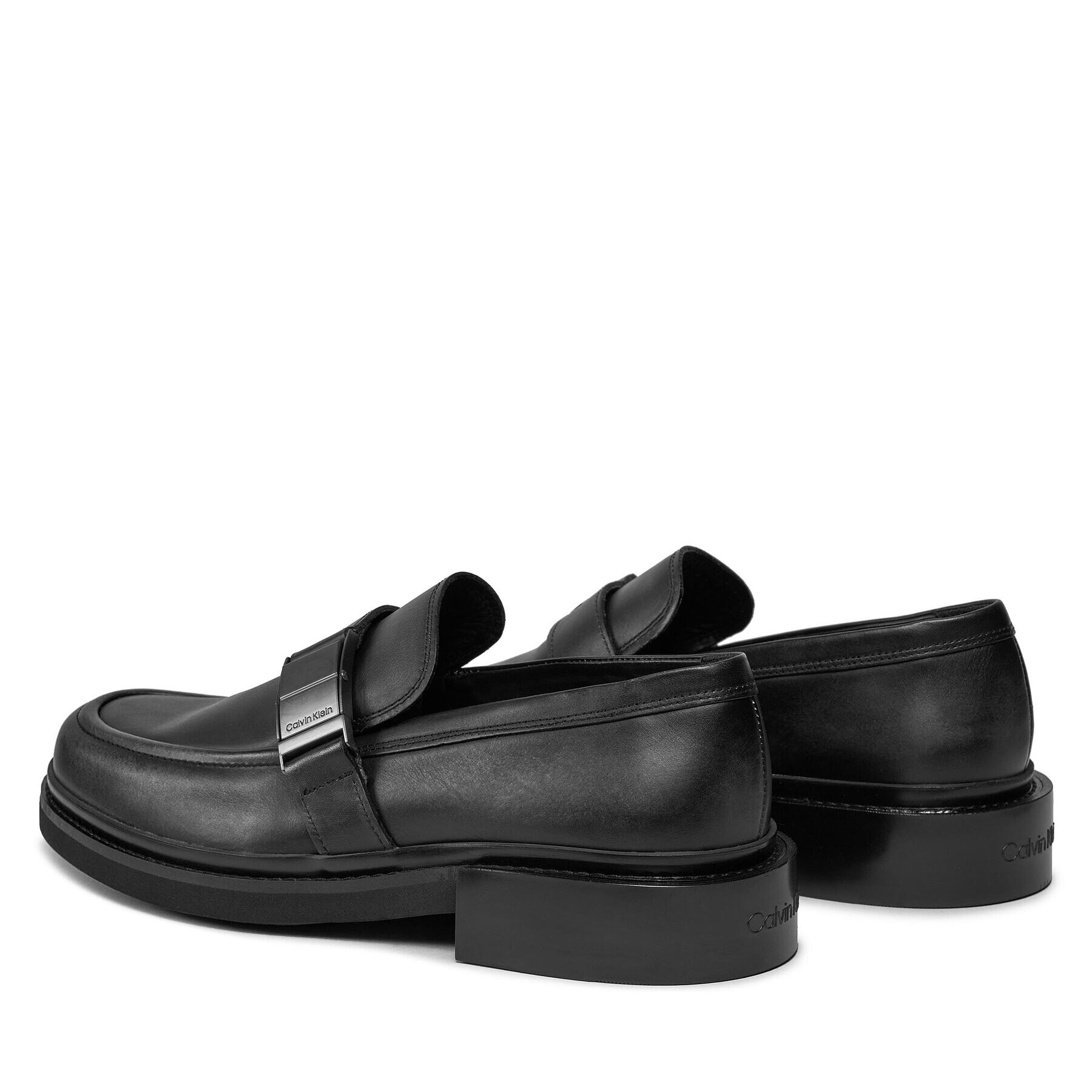 Calvin Klein Polobotky Moccasin W/ Iconic Plaque HM0HM01452 Bílá - Pepit.cz