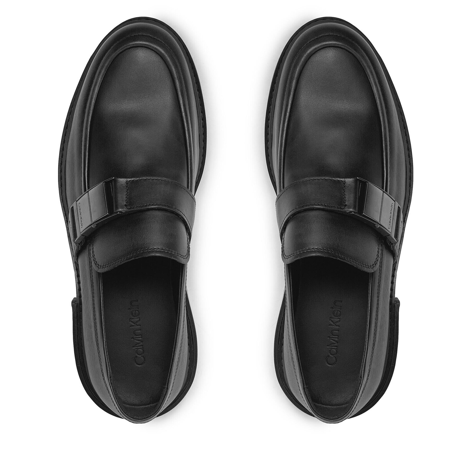 Calvin Klein Polobotky Moccasin W/ Iconic Plaque HM0HM01452 Bílá - Pepit.cz