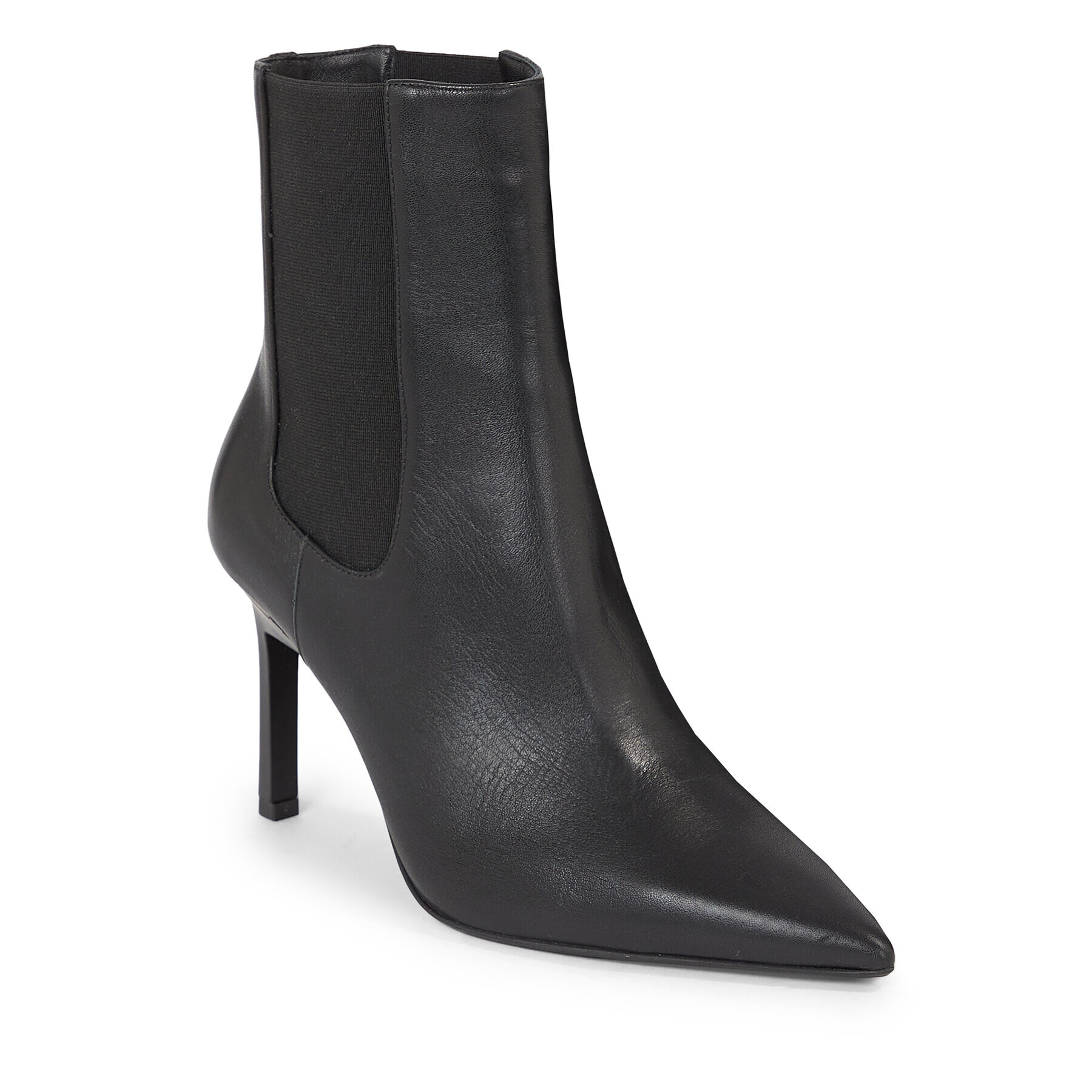 Calvin Klein Polokozačky Geo Stiletto Chelsea Boot 90 HW0HW01708 Černá - Pepit.cz