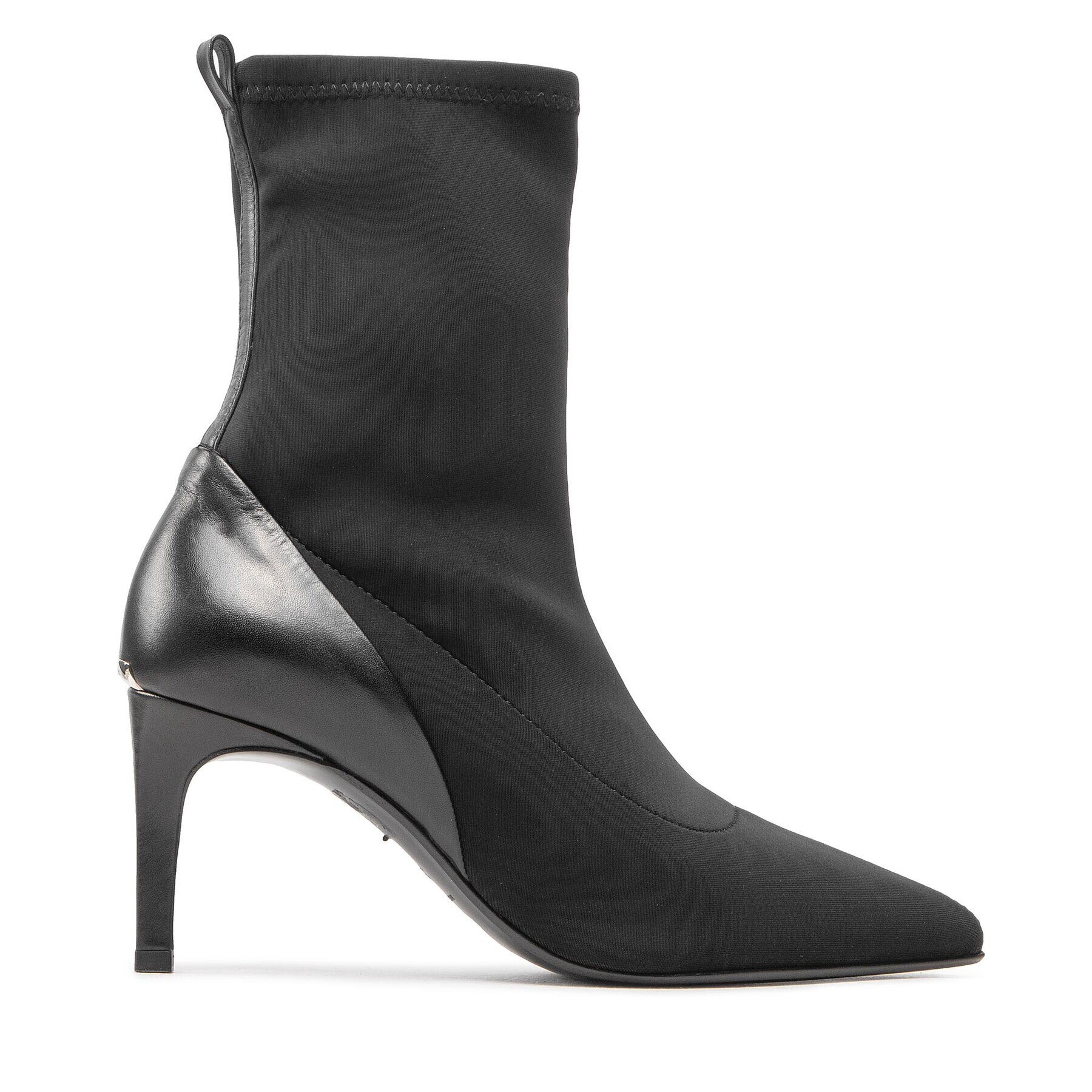 Calvin Klein Polokozačky Sock Ankle Boot 70- L/Neop HW0HW01306 Černá - Pepit.cz