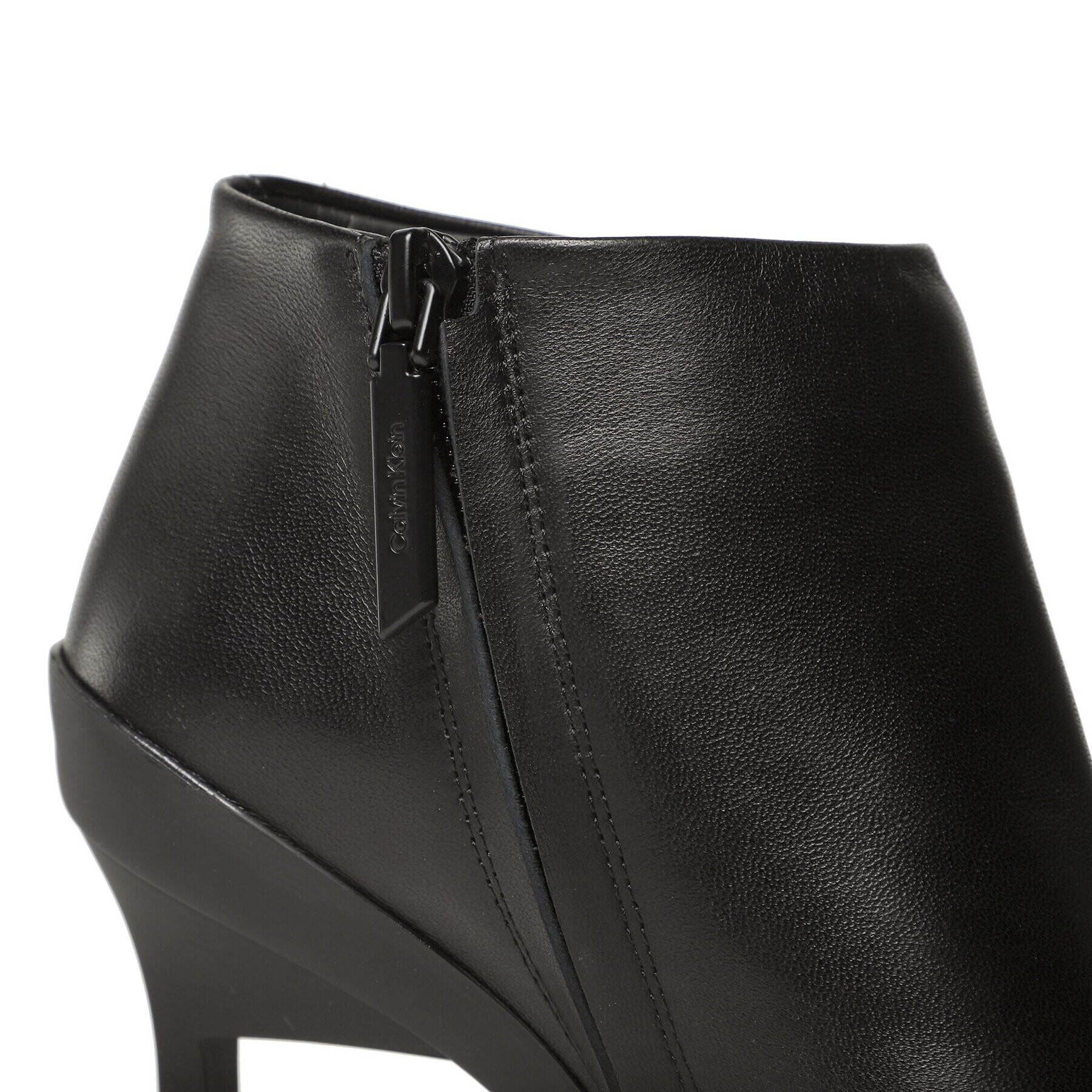 Calvin Klein Polokozačky Wrap Stiletto Ankle Boot 90Hh HW0HW01600 Černá - Pepit.cz