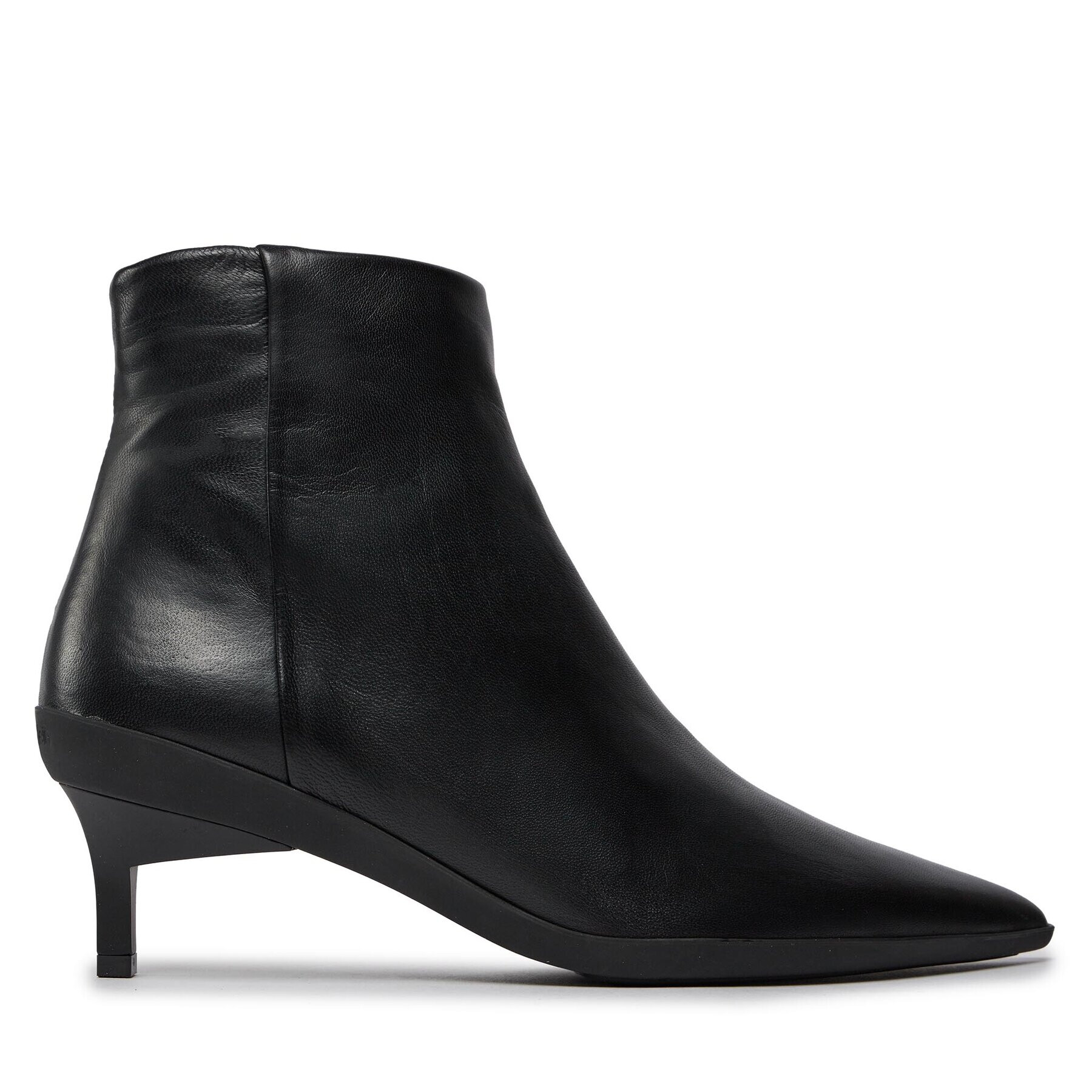 Calvin Klein Polokozačky Wrapped Stil Ankle Boot 50 HW0HW01838 Černá - Pepit.cz