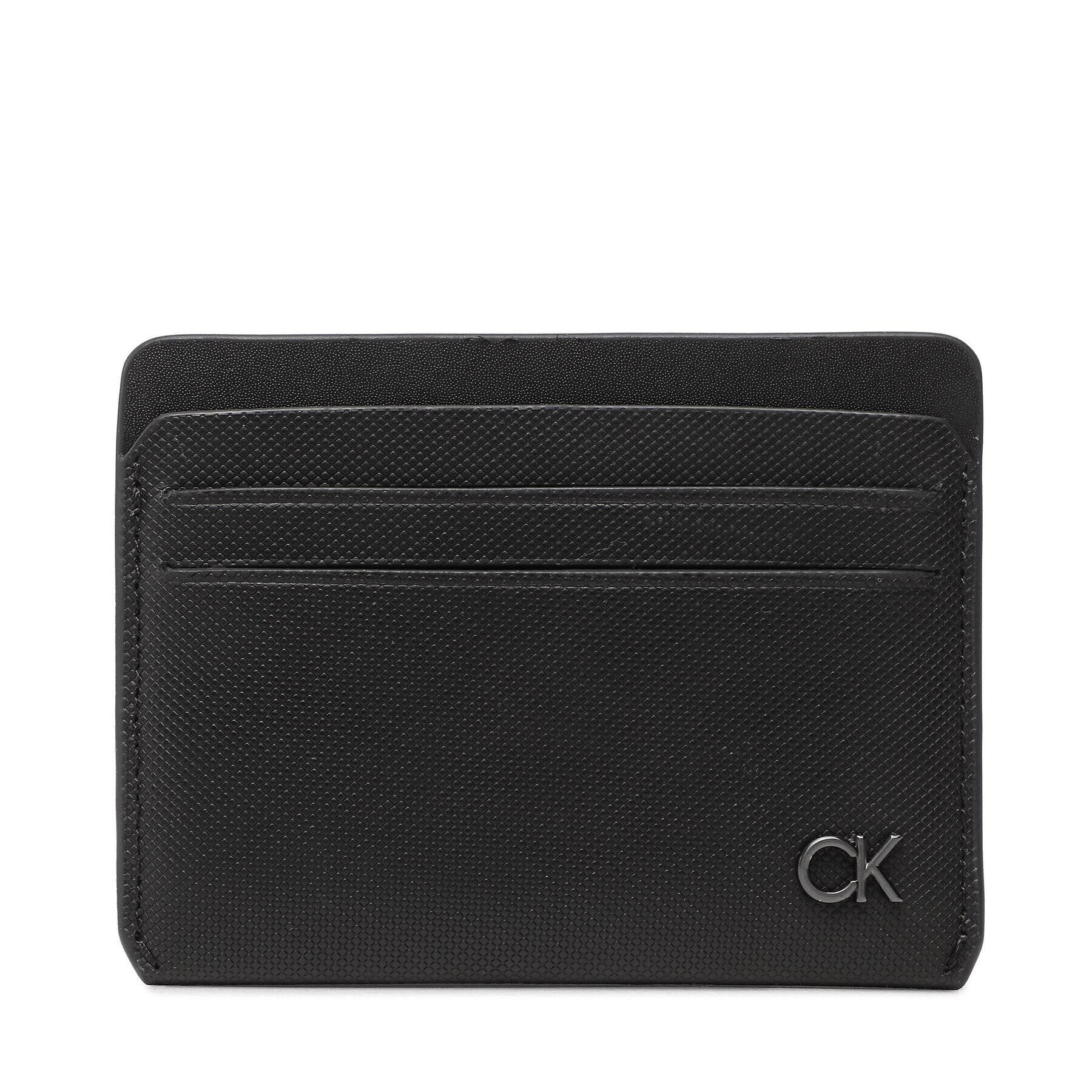 Calvin Klein Pouzdro na kreditní karty Ck Clean Pq Cardholder 6Cc K50K510288 Černá - Pepit.cz