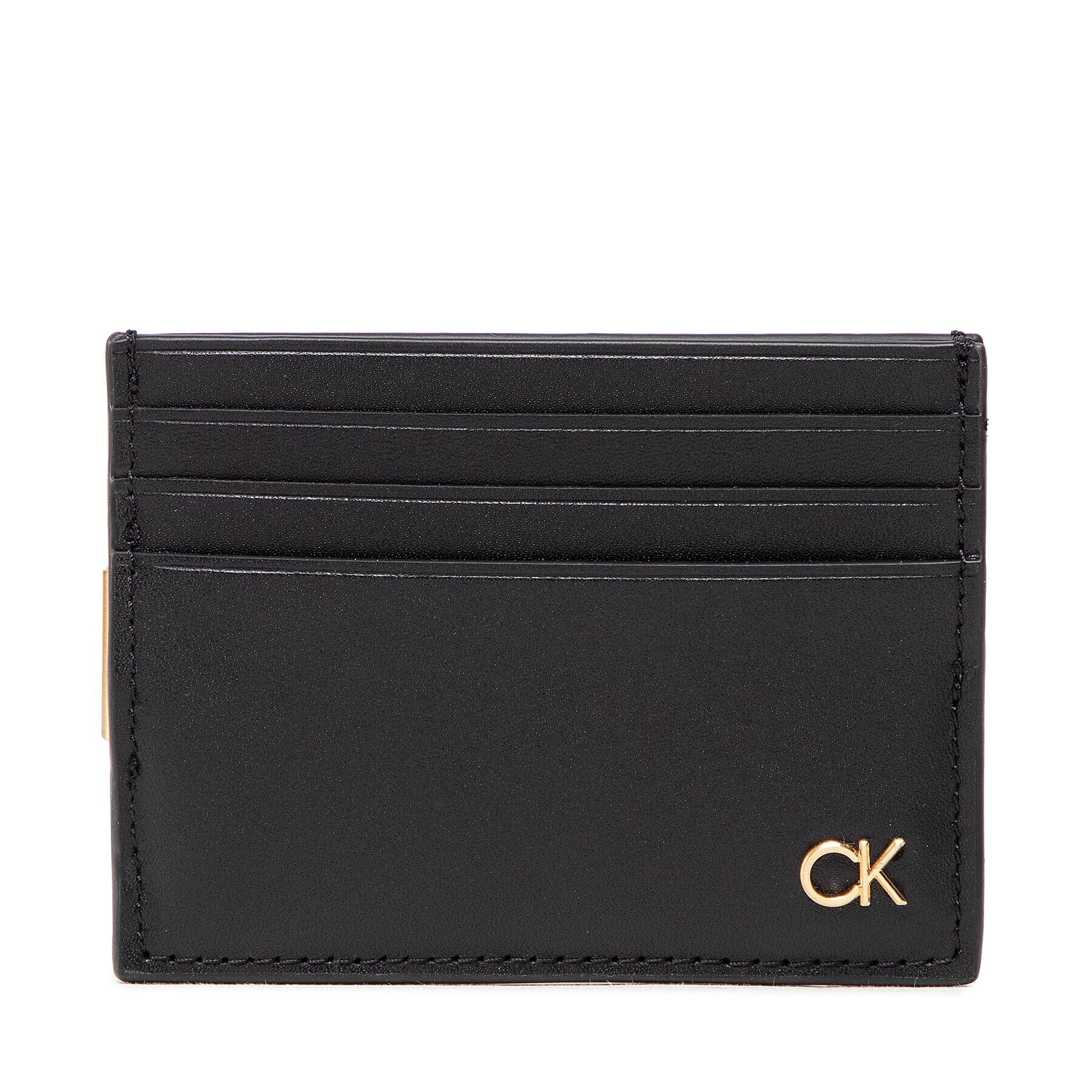 Calvin Klein Pouzdro na kreditní karty Ck Icon Cc Holder W/Clip K50K509625 Černá - Pepit.cz