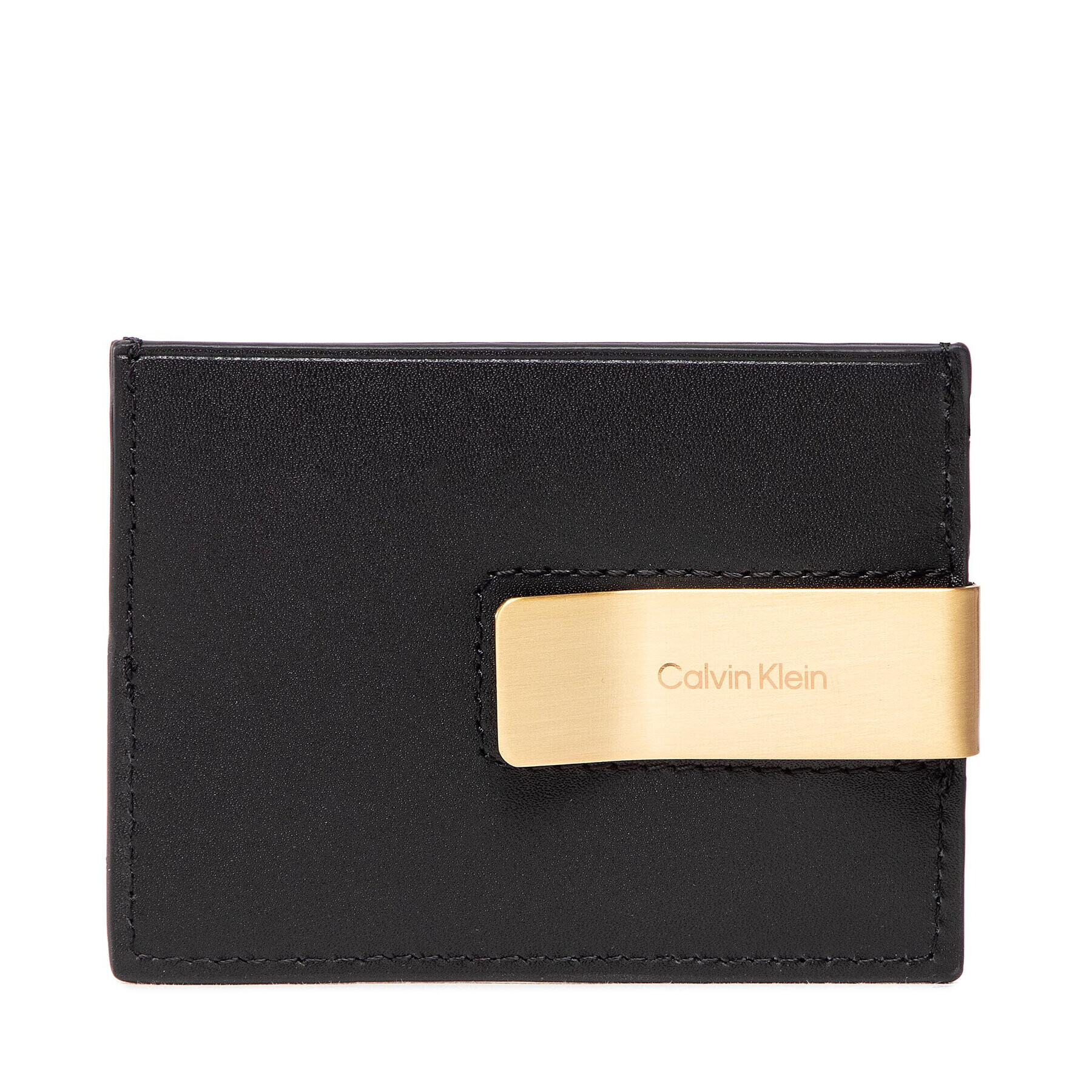 Calvin Klein Pouzdro na kreditní karty Ck Icon Cc Holder W/Clip K50K509625 Černá - Pepit.cz