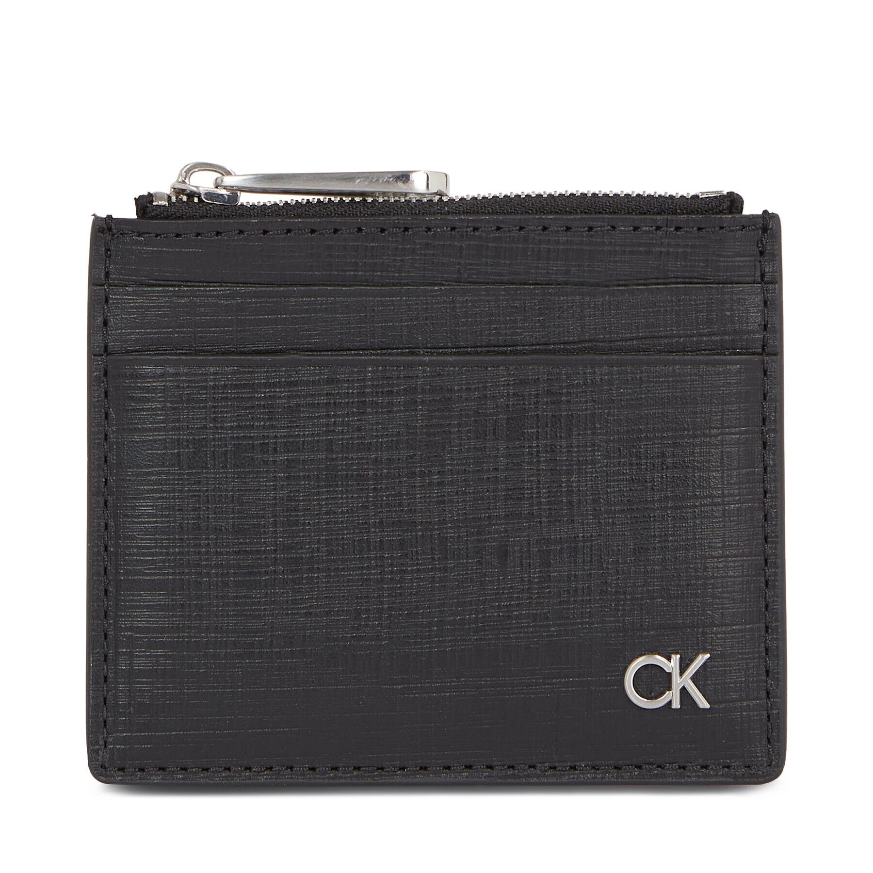 Calvin Klein Pouzdro na kreditní karty Ck Must Cardholder W/Zip K50K510885 Černá - Pepit.cz