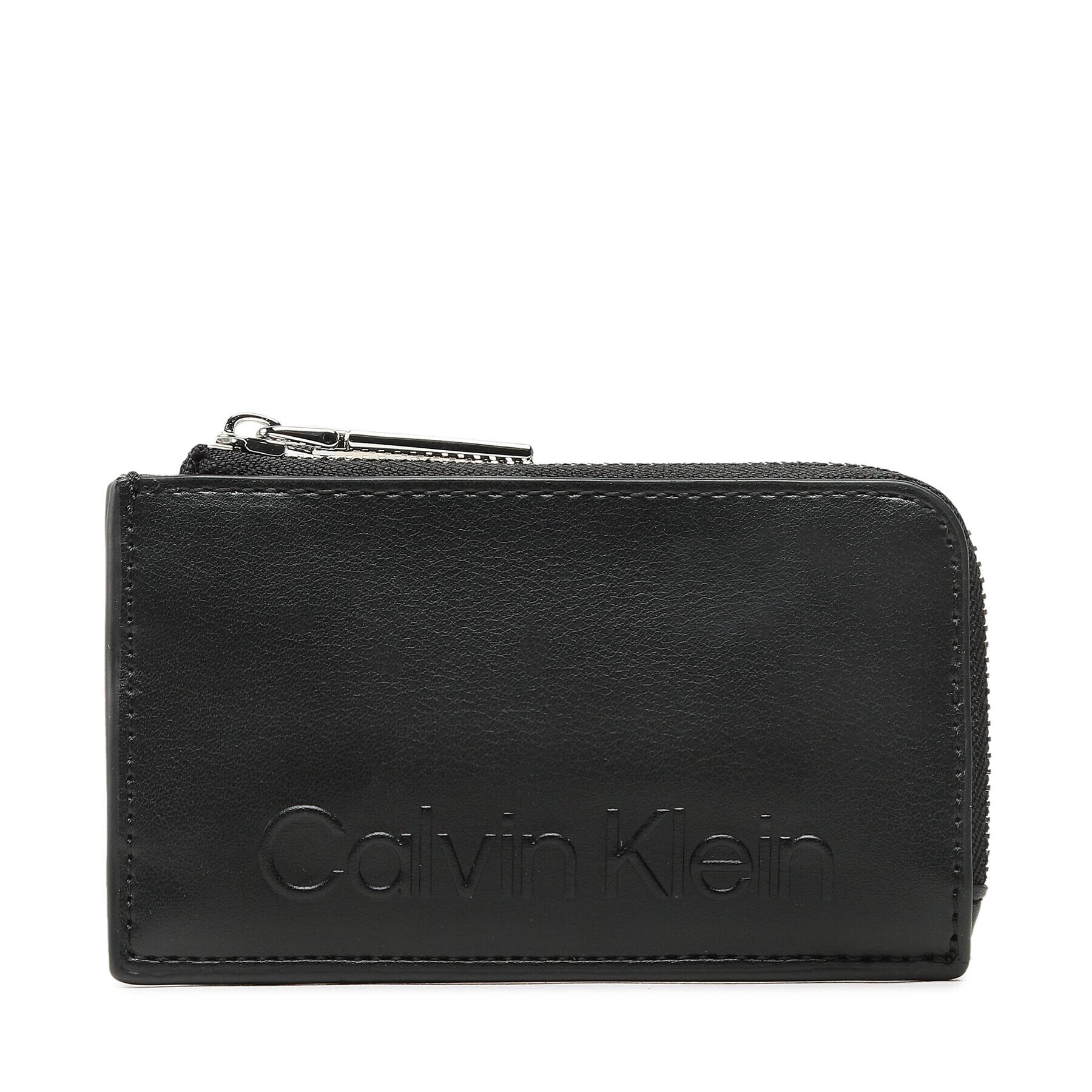 Calvin Klein Pouzdro na kreditní karty Ck Set Cardholder W/Zip K60K610465 Černá - Pepit.cz