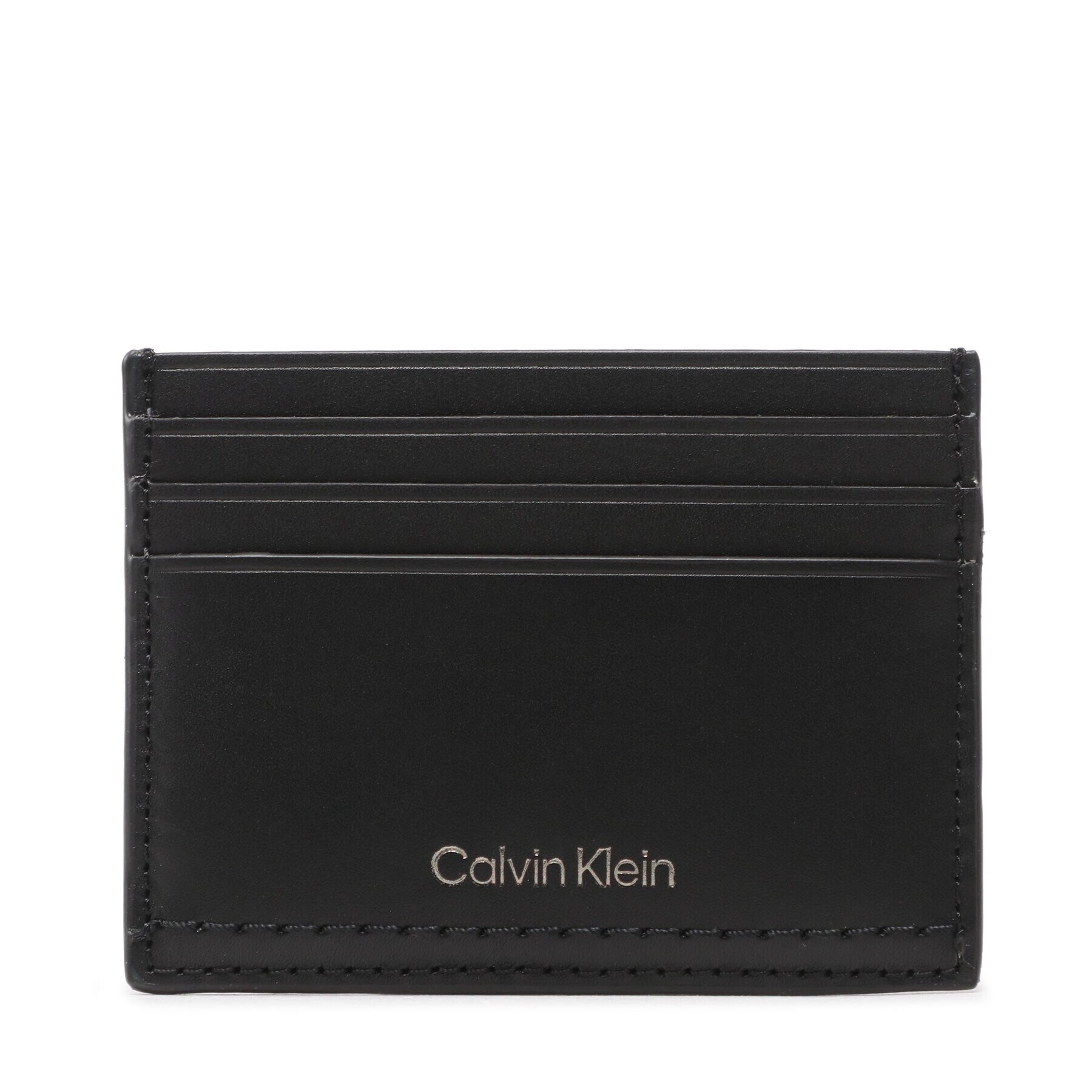 Calvin Klein Pouzdro na kreditní karty Duo Stitch Cardholder 6Cc K50K510304 Černá - Pepit.cz