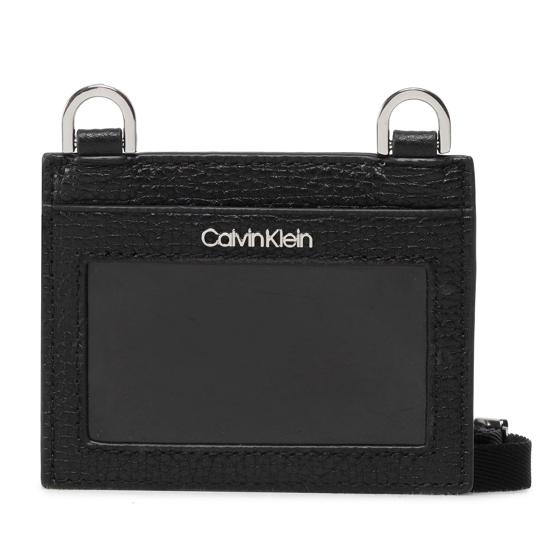 Calvin Klein Pouzdro na kreditní karty Minimal Hardwape Cardholder Sm K50K509608 Černá - Pepit.cz