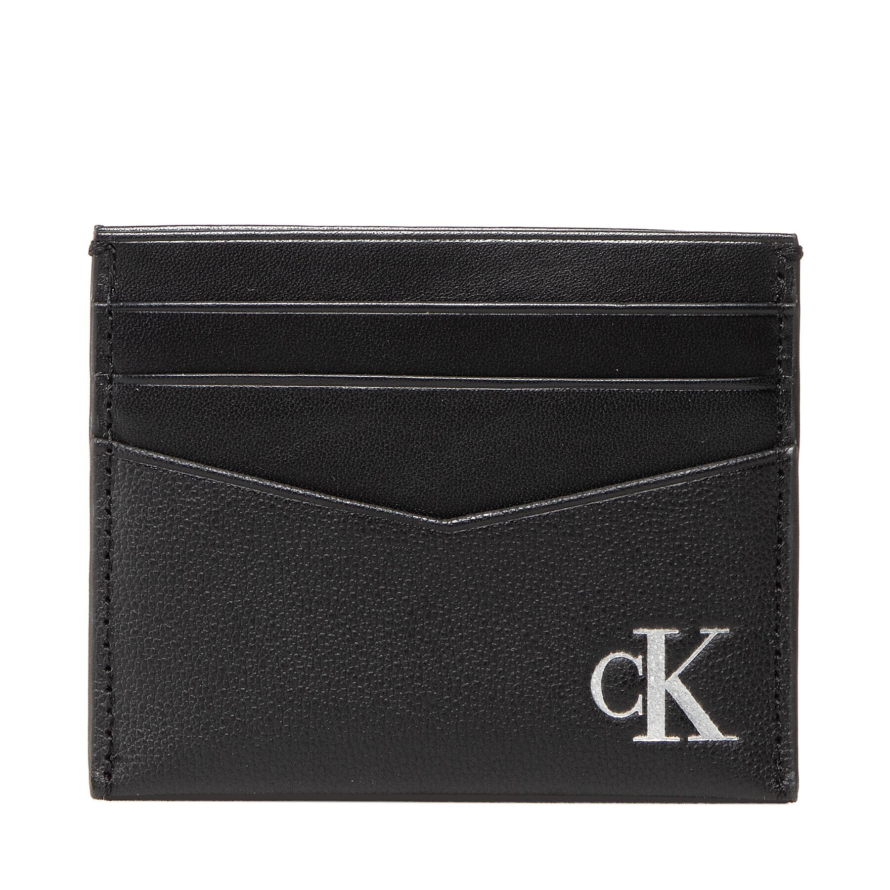 Calvin Klein Pouzdro na kreditní karty Mono Silver Cardcase 6Cc K50K509867 Černá - Pepit.cz