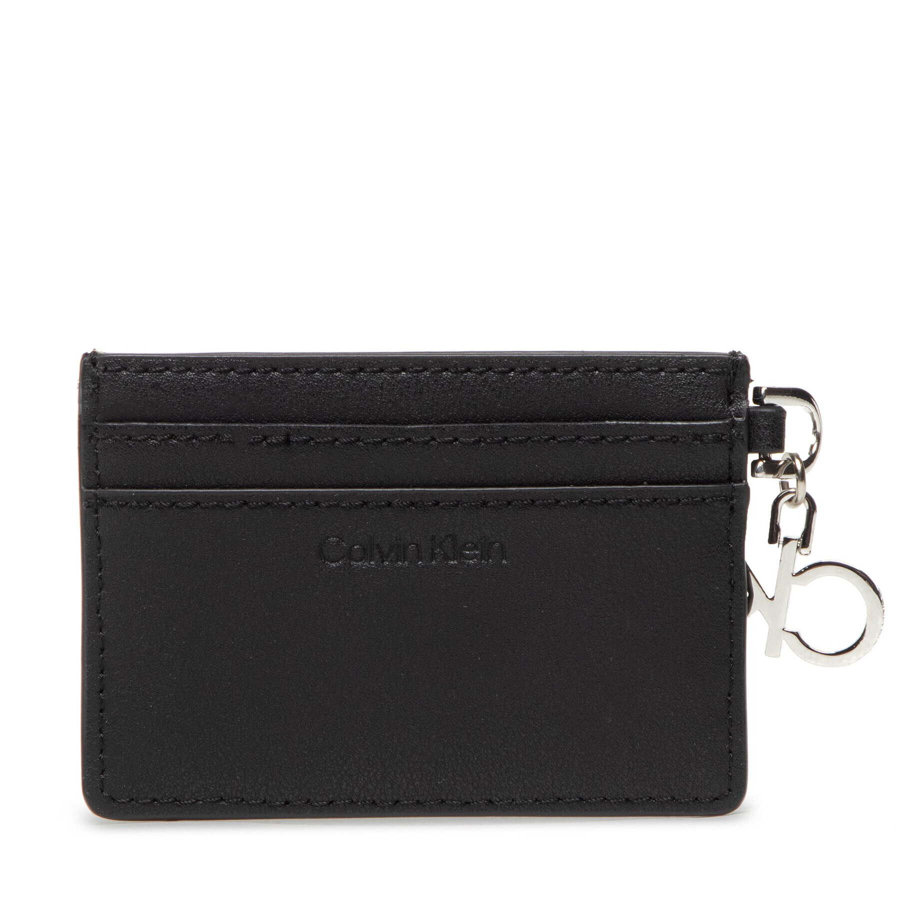 Calvin Klein Pouzdro na kreditní karty Re-Lock Cardholder W/Charm Perf K60K609491 Černá - Pepit.cz