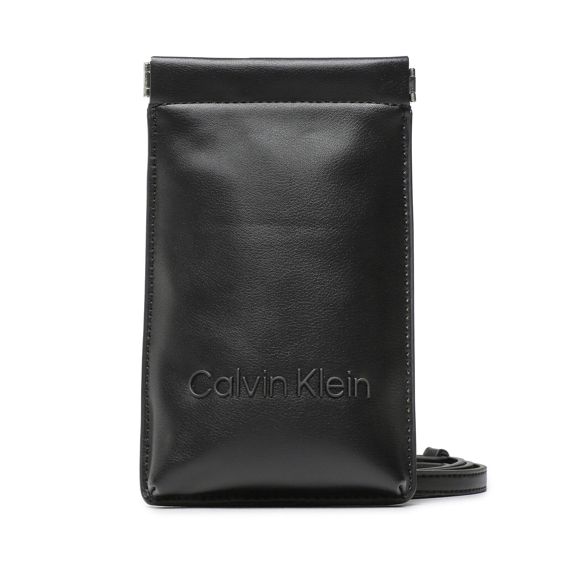 Calvin Klein Pouzdro na mobil Ck Set Phone Crossbody K60K610252 Černá - Pepit.cz