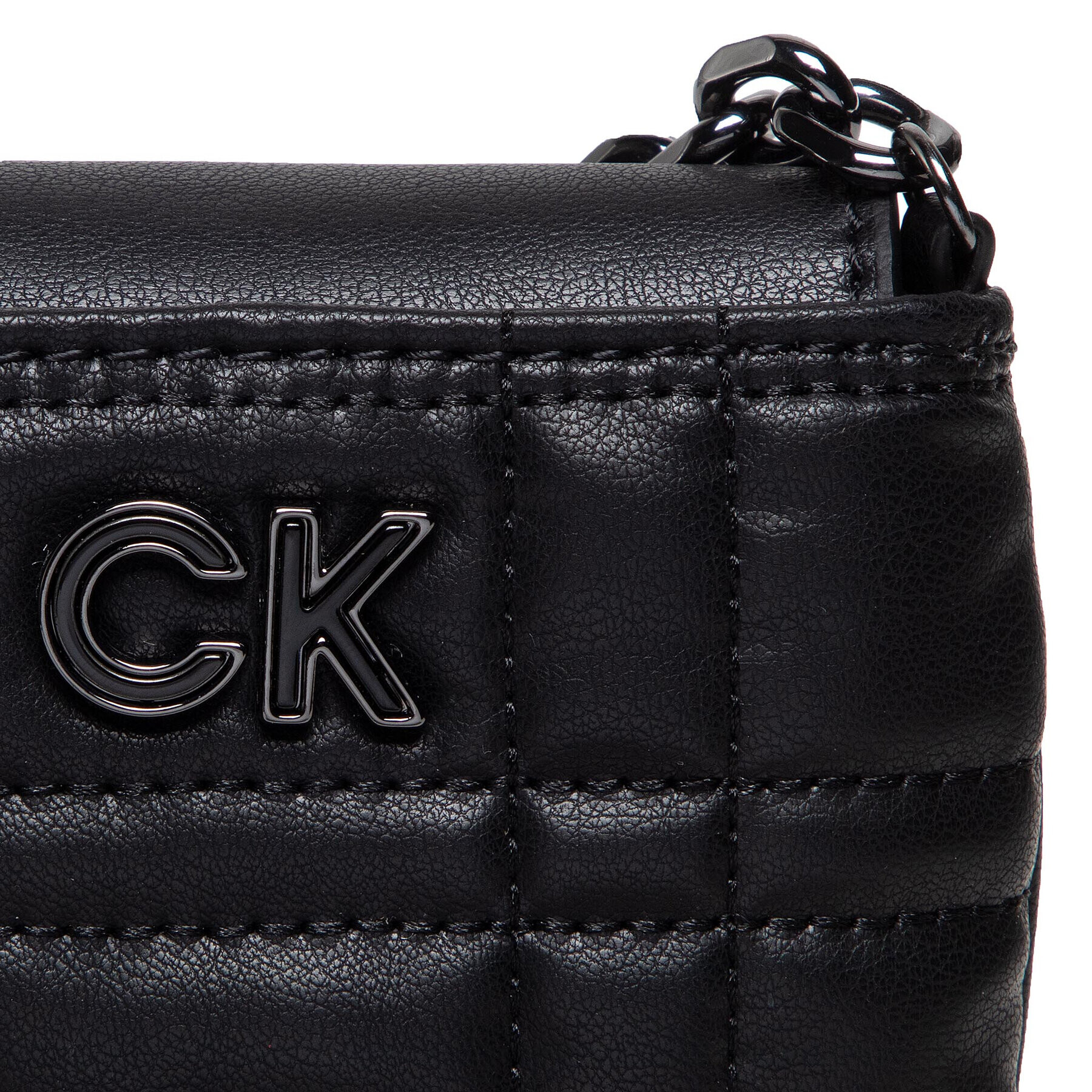 Calvin Klein Pouzdro na mobil Re-Lock Quilt Phone Pouch K60K609911 Černá - Pepit.cz