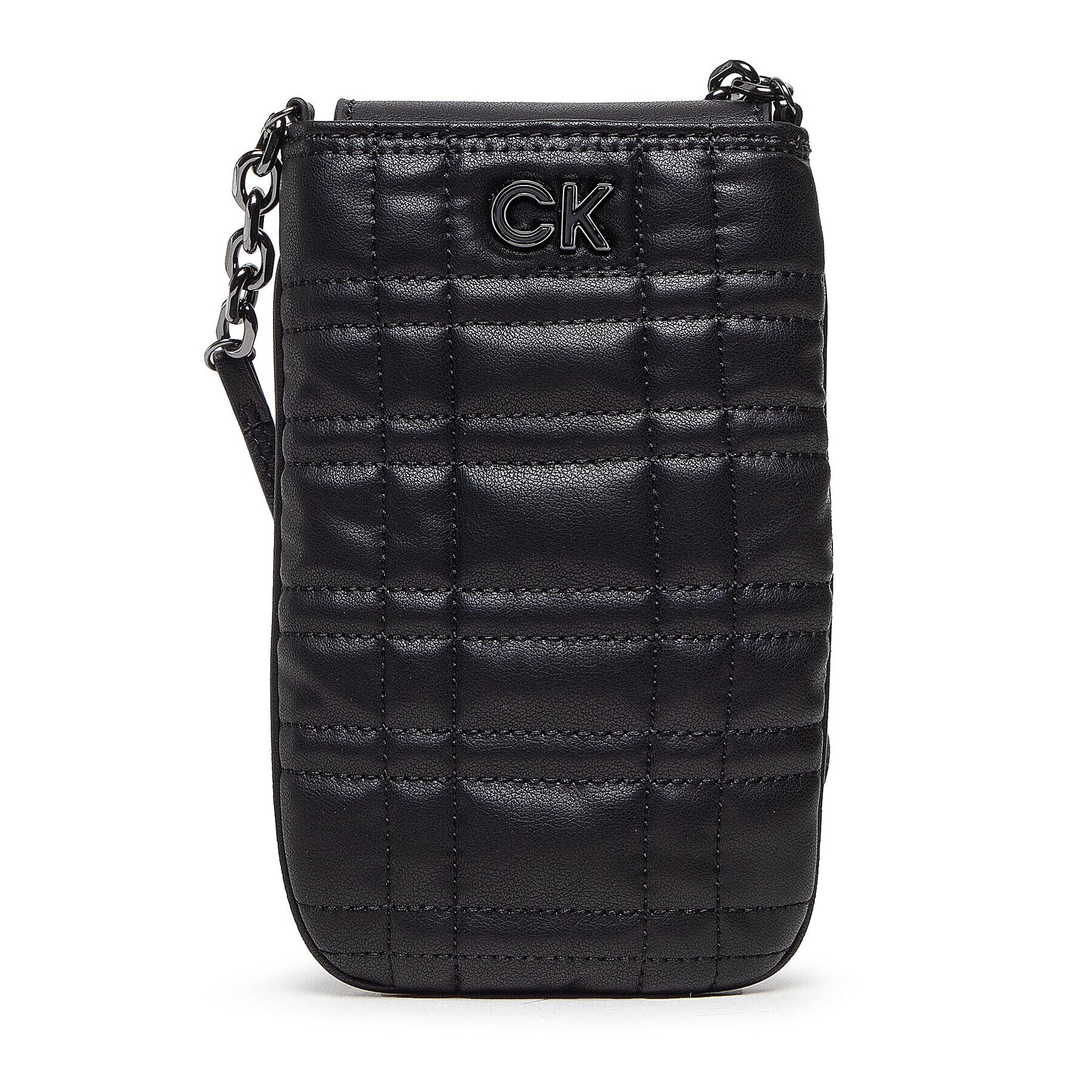 Calvin Klein Pouzdro na mobil Re-Lock Quilt Phone Pouch K60K609911 Černá - Pepit.cz