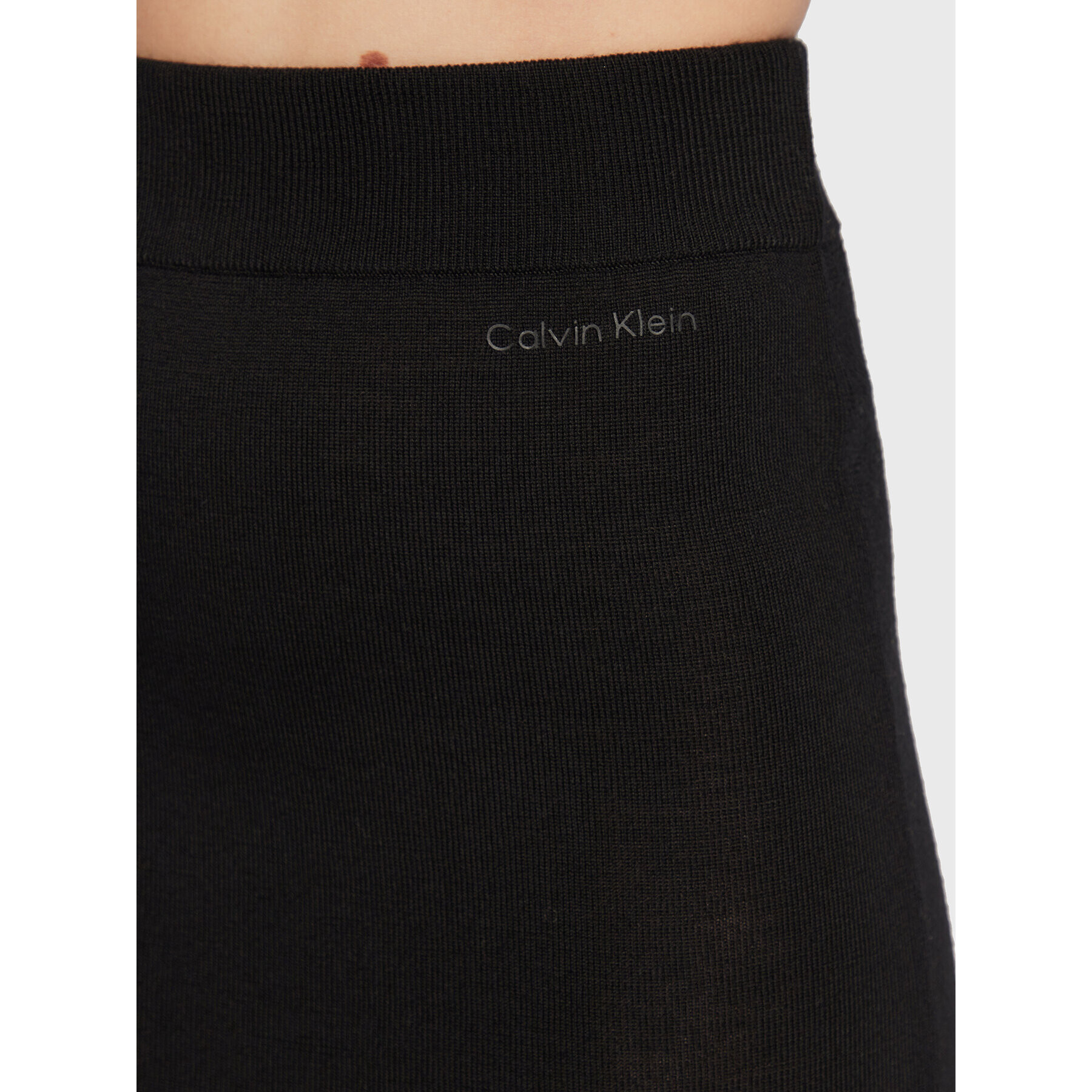 Calvin Klein Pouzdrová sukně K20K204910 Černá Slim Fit - Pepit.cz