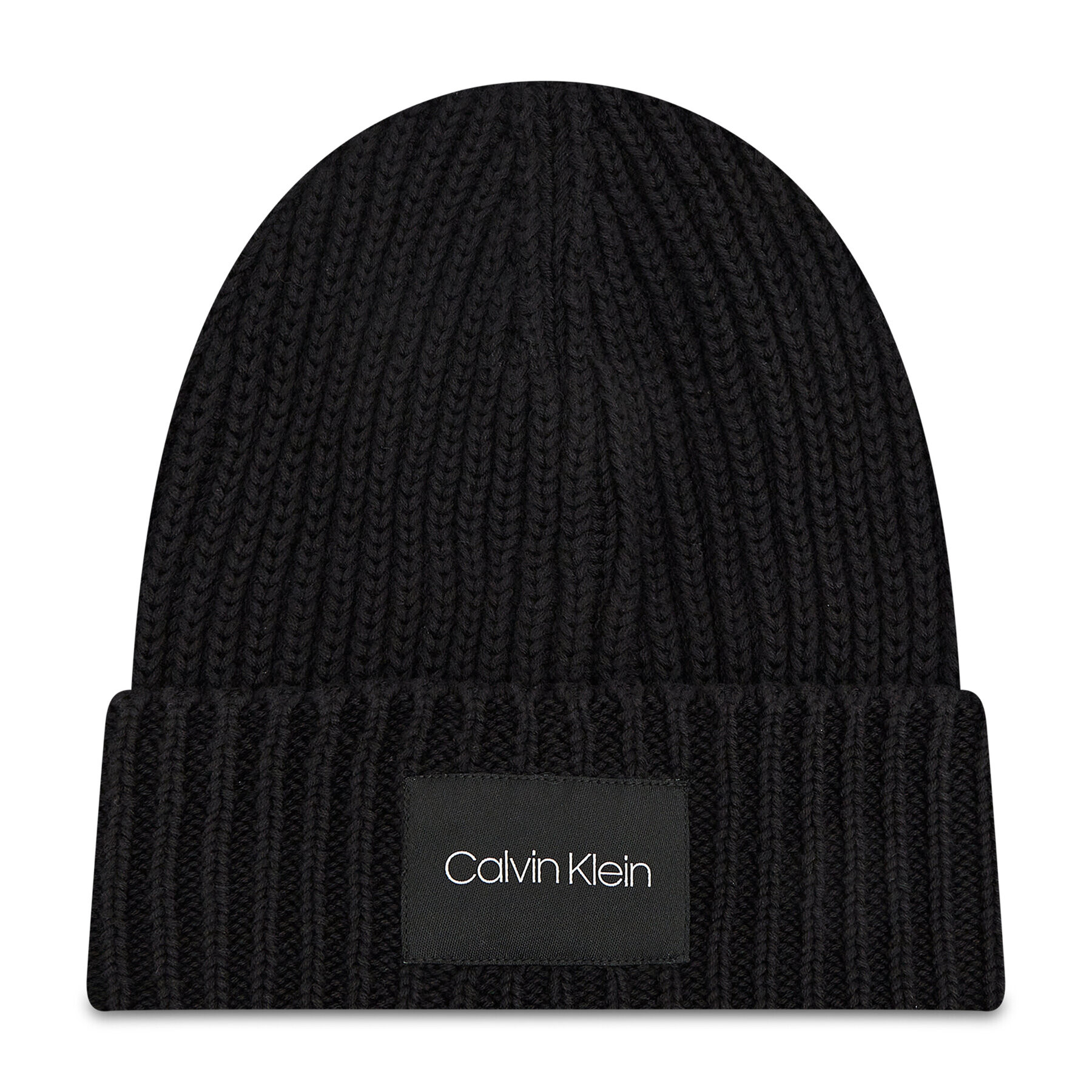 Calvin Klein Sada čepice a šál Contrast Edge Beanie Scarf K50K507499 Černá - Pepit.cz