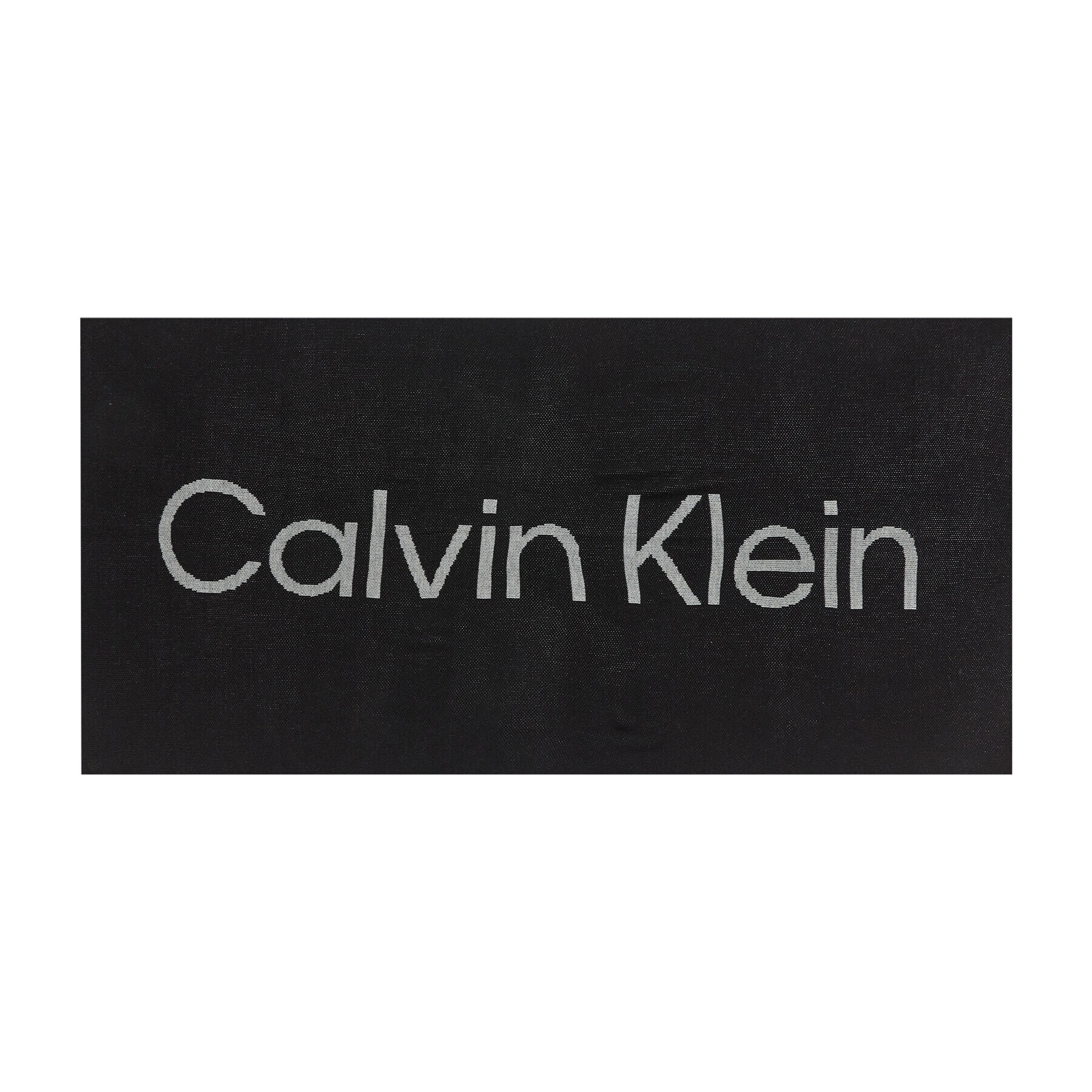 Calvin Klein Šál Eco Knit Blanket 100X200 K60K608643 Černá - Pepit.cz