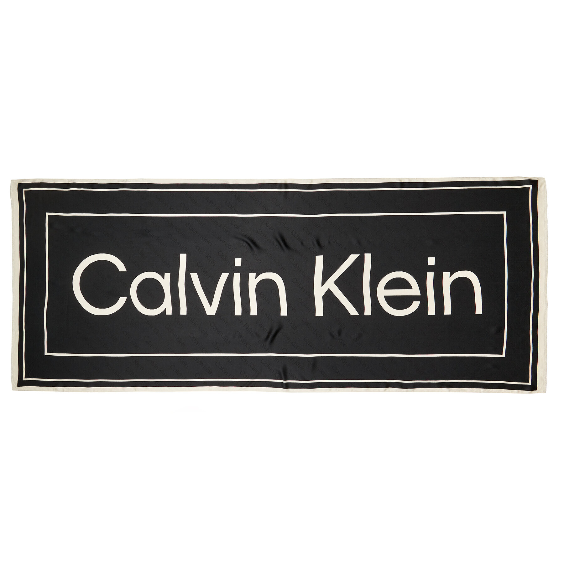 Calvin Klein Šál Logo K60K610814 Černá - Pepit.cz