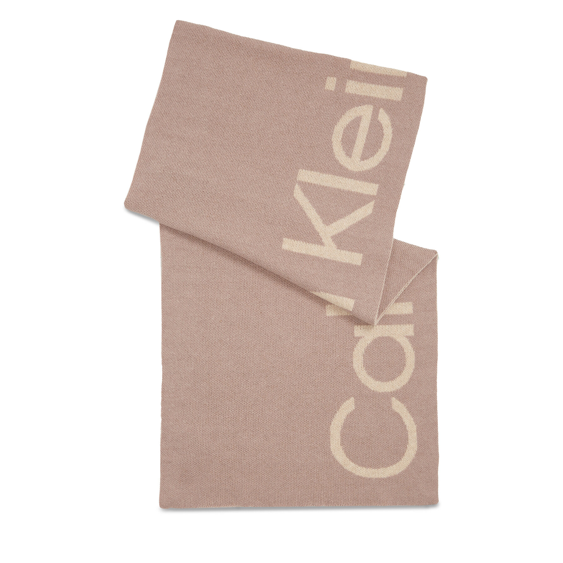 Calvin Klein Šál Logo Reverso Tonal Scarf 40X180 K60K611117 Béžová - Pepit.cz