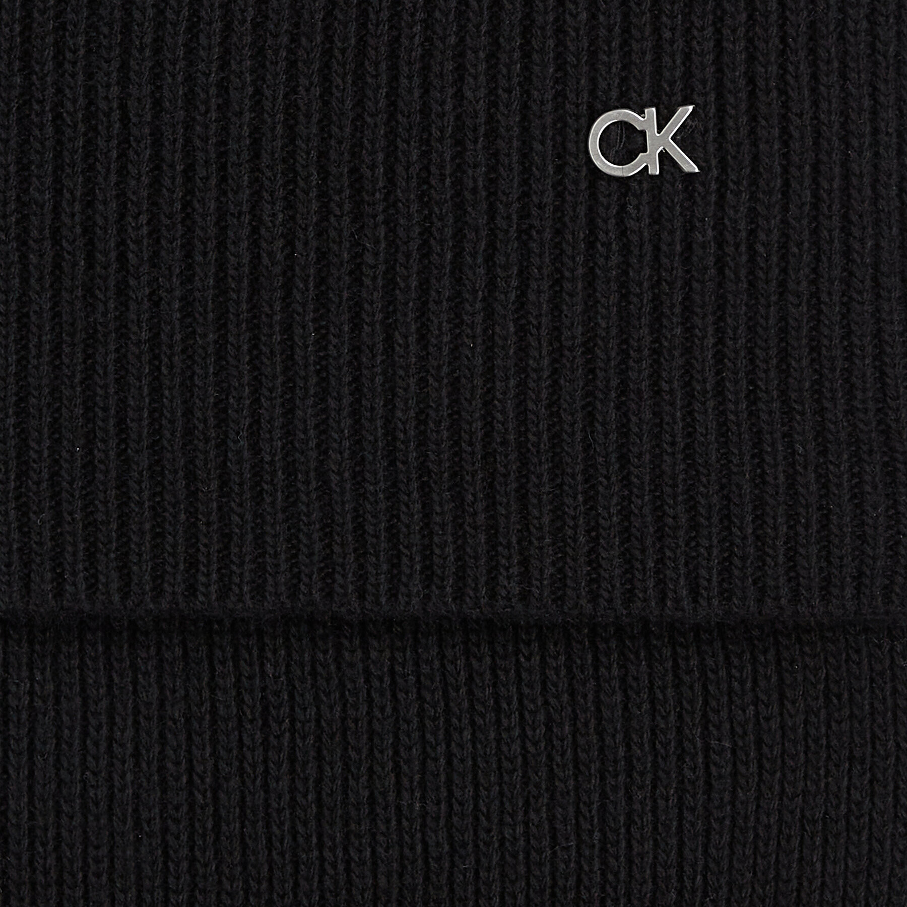 Calvin Klein Šál Re-Lock Knit Scarf 30X180 K60K611128 Černá - Pepit.cz