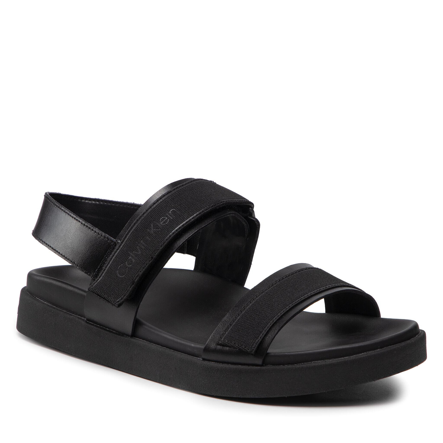 Calvin Klein Sandály Back Strap Sandal Wb HM0HM00466 Černá - Pepit.cz