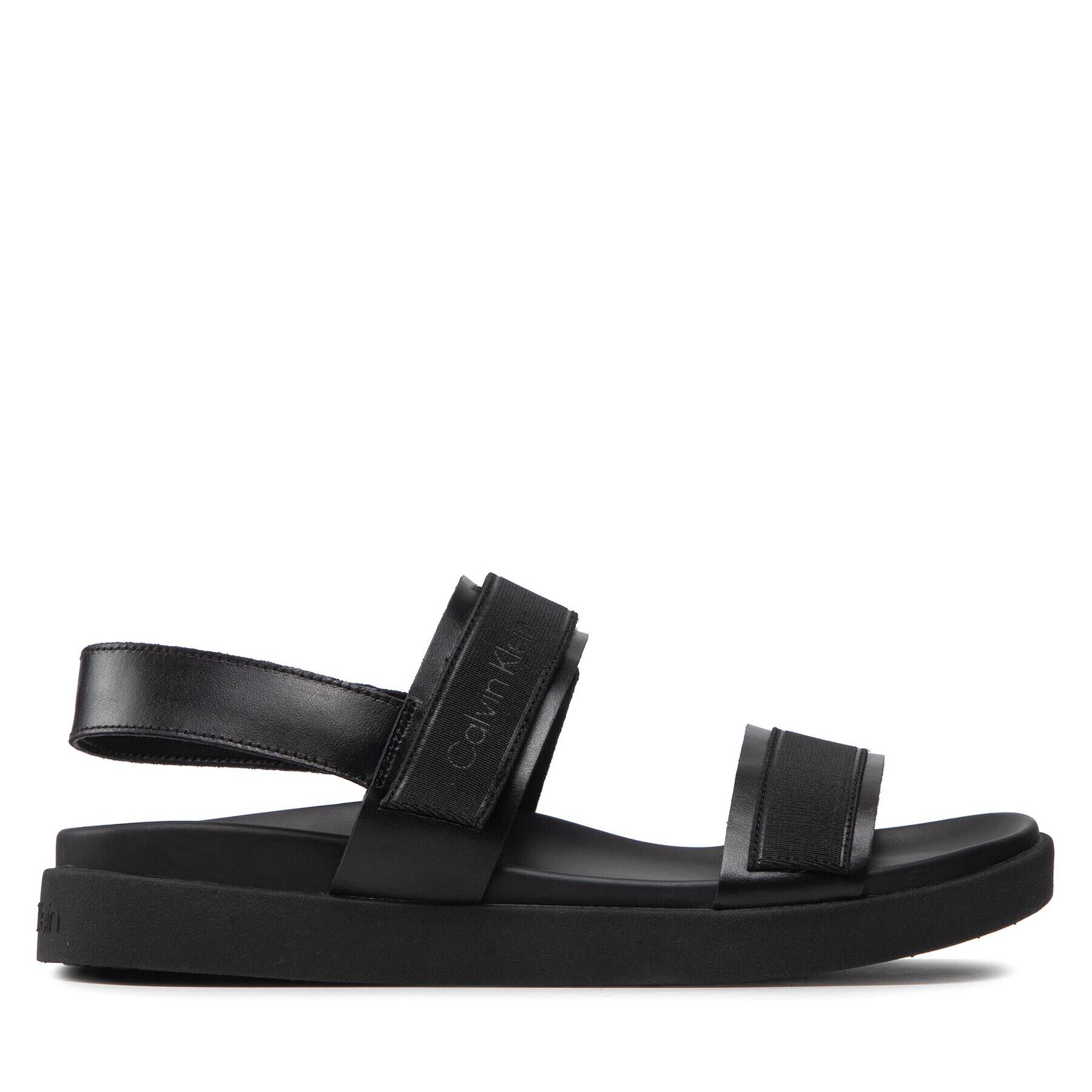 Calvin Klein Sandály Back Strap Sandal Wb HM0HM00466 Černá - Pepit.cz