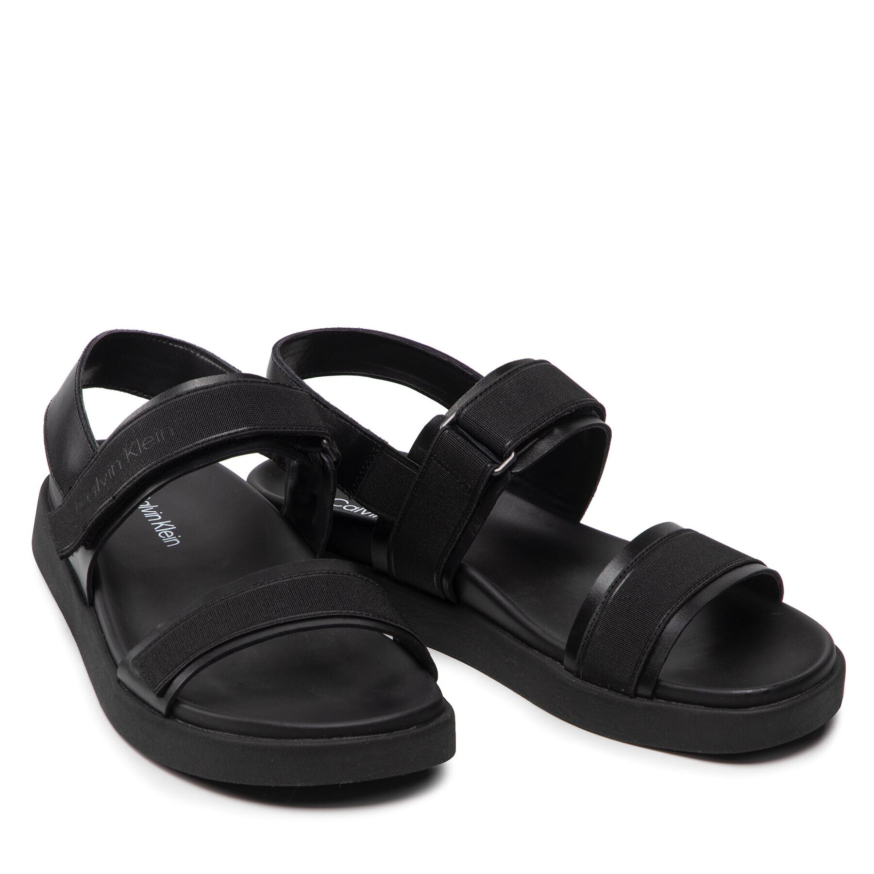 Calvin Klein Sandály Back Strap Sandal Wb HM0HM00466 Černá - Pepit.cz