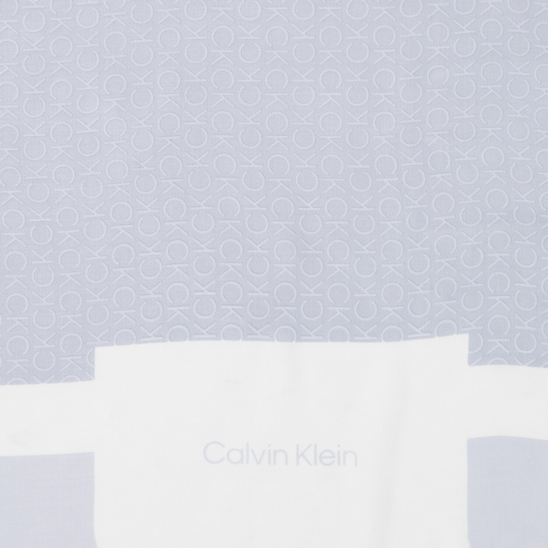 Calvin Klein Šátek Geo Minimal Scarf 130X130 K60K610227 Modrá - Pepit.cz