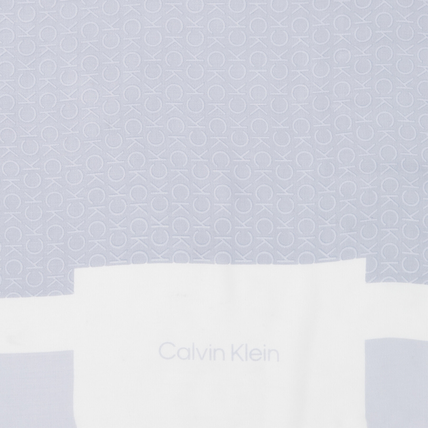 Calvin Klein Šátek Geo Minimal Scarf 130X130 K60K610227 Modrá - Pepit.cz