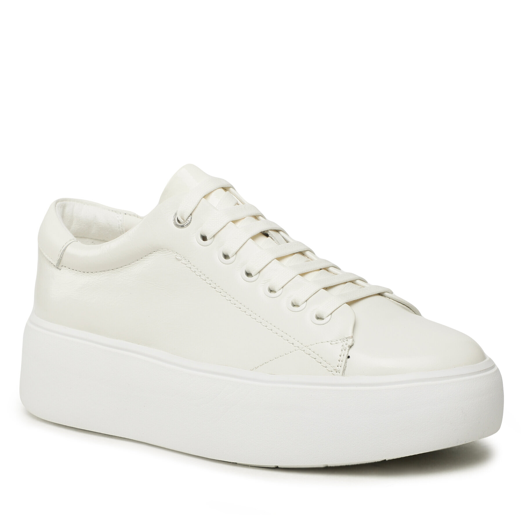 Calvin Klein Sneakersy Bubble Cupsole Lace Up HW0HW01432 Bílá - Pepit.cz