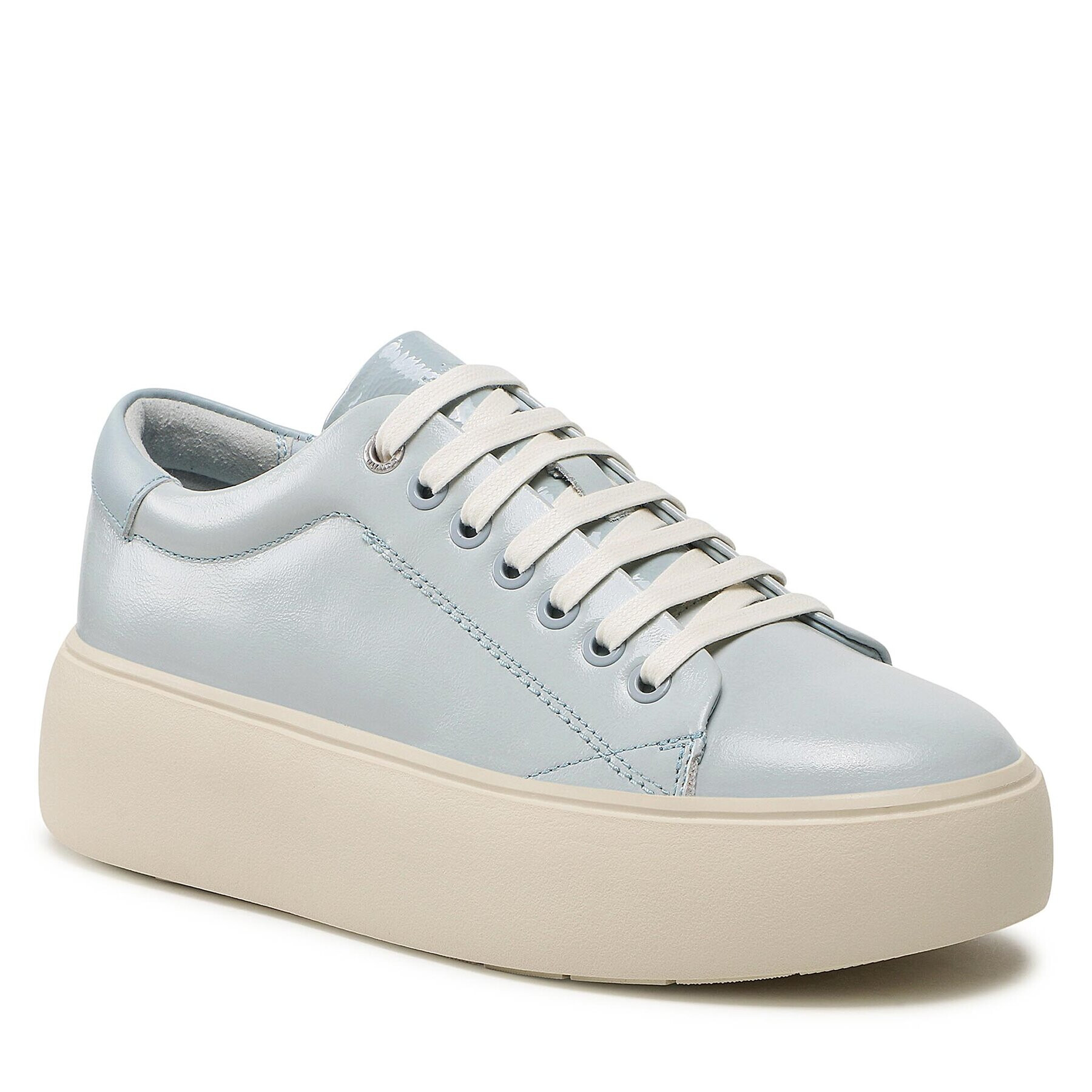 Calvin Klein Sneakersy Bubble Cupsole Lace Up HW0HW01432 Modrá - Pepit.cz