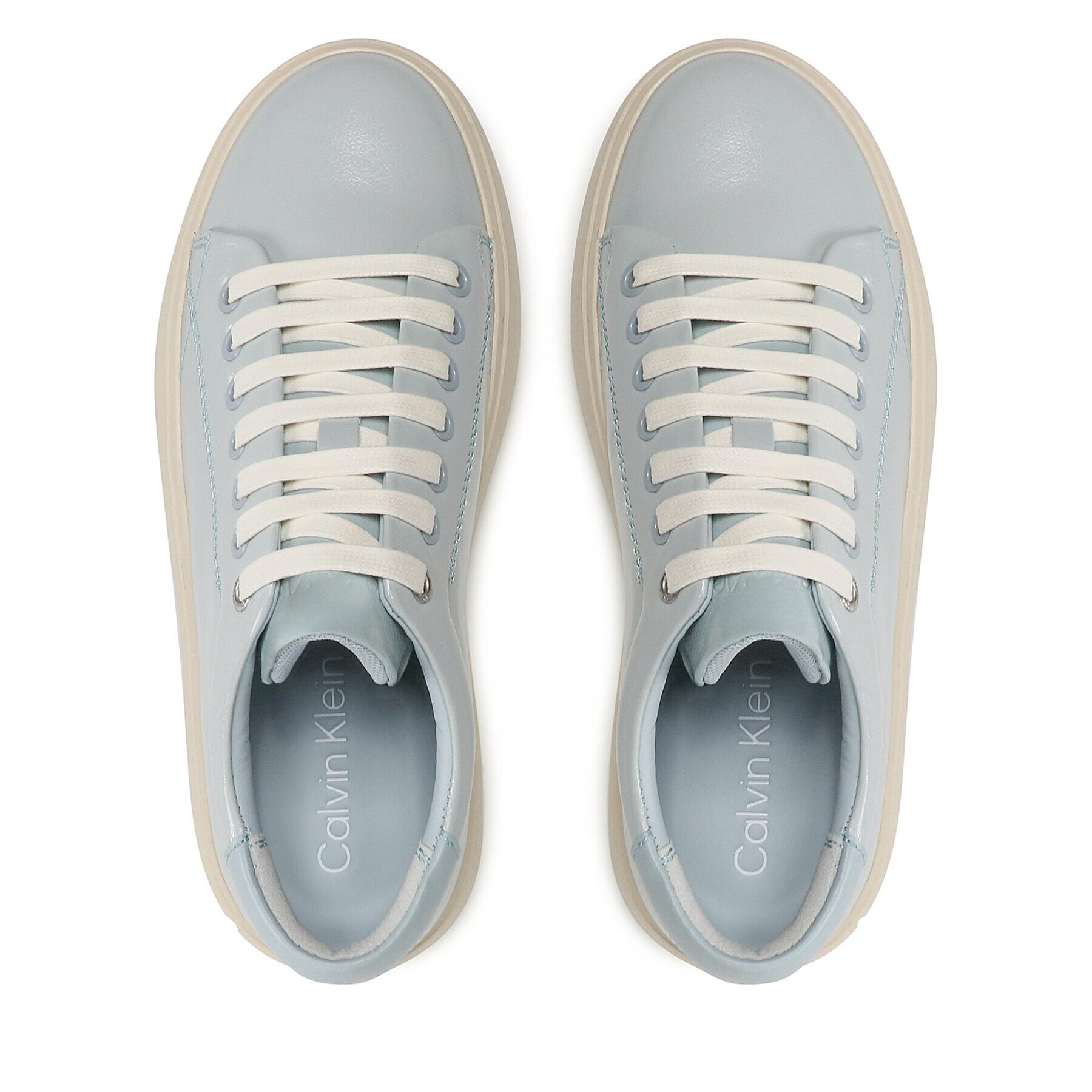 Calvin Klein Sneakersy Bubble Cupsole Lace Up HW0HW01432 Modrá - Pepit.cz