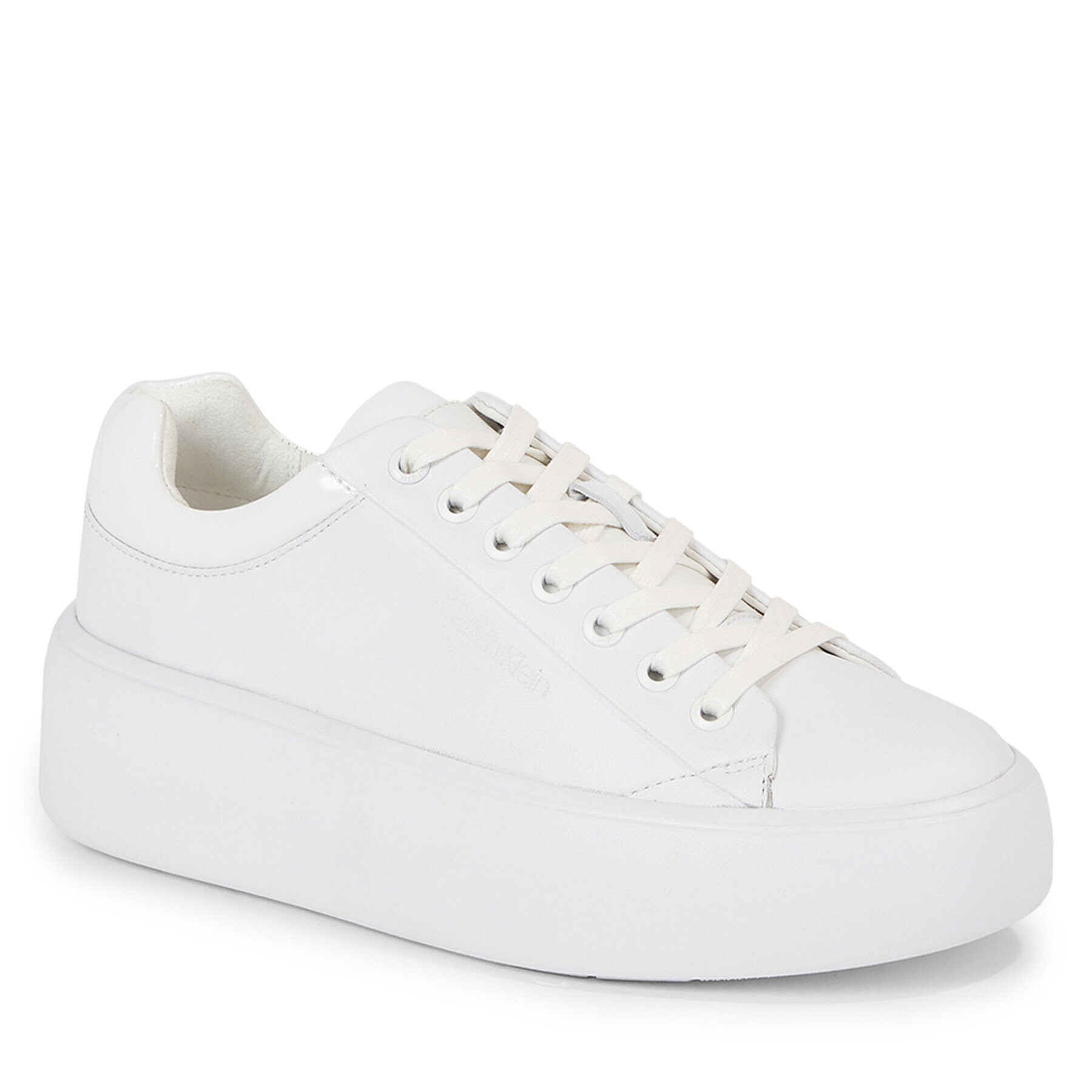 Calvin Klein Sneakersy Bubble Cupsole Lace Up HW0HW01659 Bílá - Pepit.cz