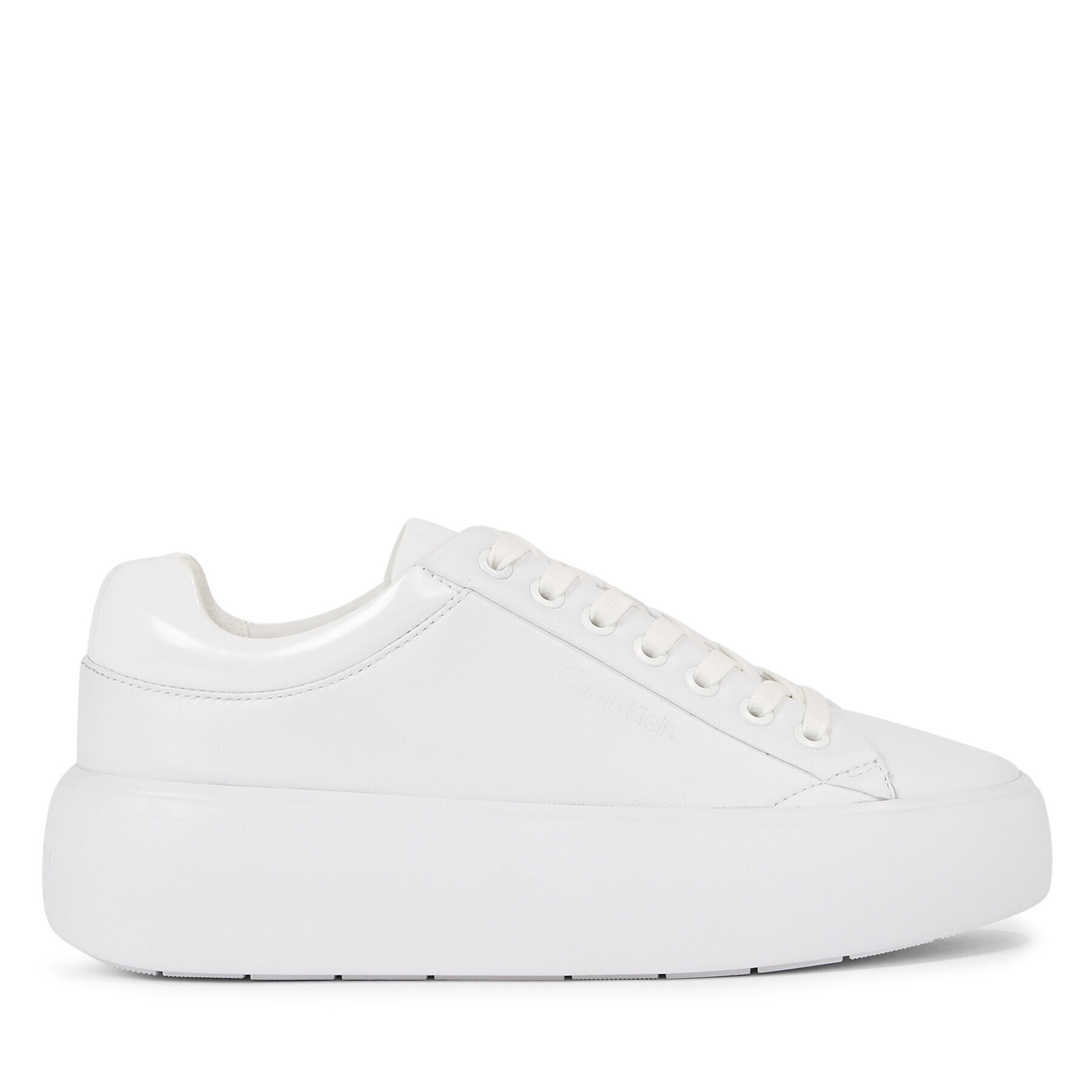 Calvin Klein Sneakersy Bubble Cupsole Lace Up HW0HW01659 Bílá - Pepit.cz