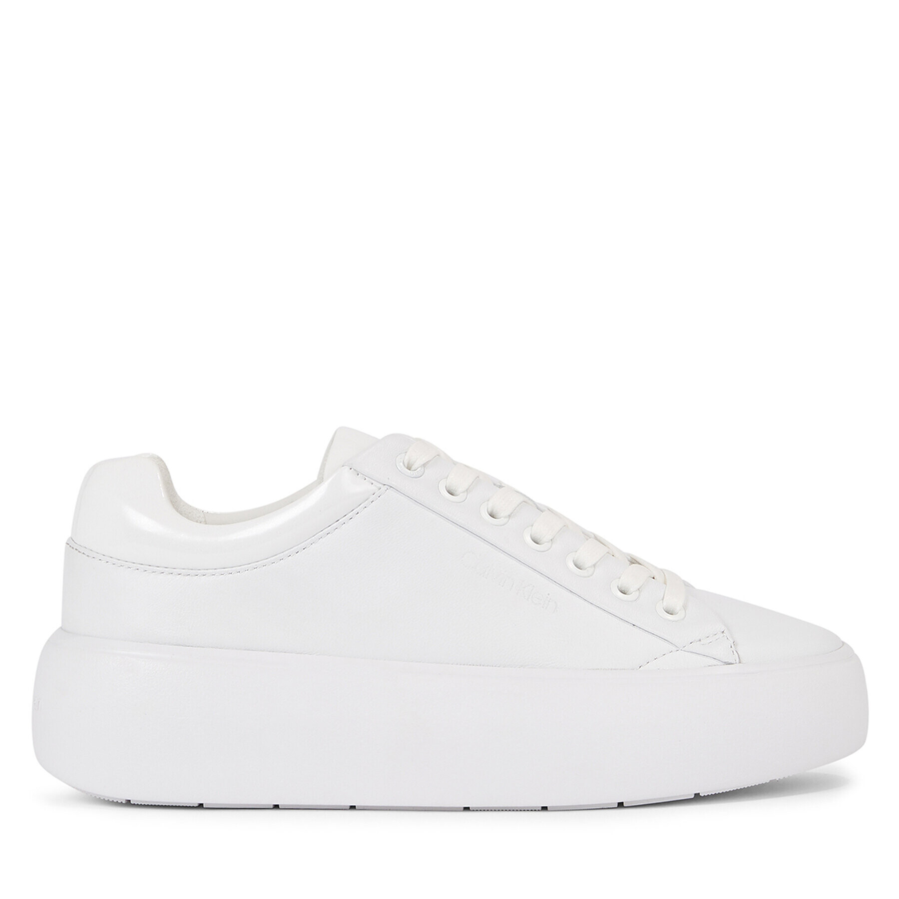 Calvin Klein Sneakersy Bubble Cupsole Lace Up HW0HW01659 Bílá - Pepit.cz