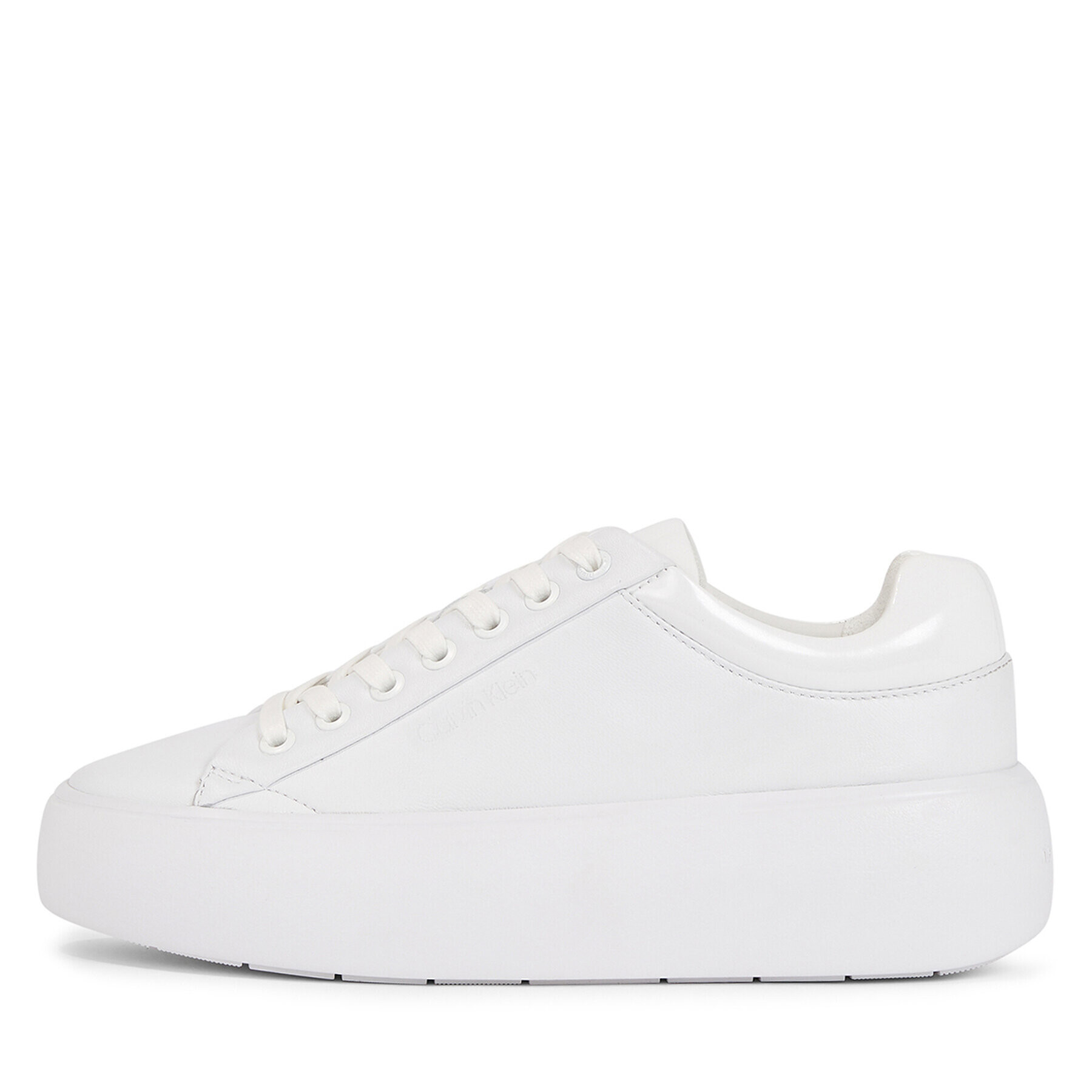 Calvin Klein Sneakersy Bubble Cupsole Lace Up HW0HW01659 Bílá - Pepit.cz