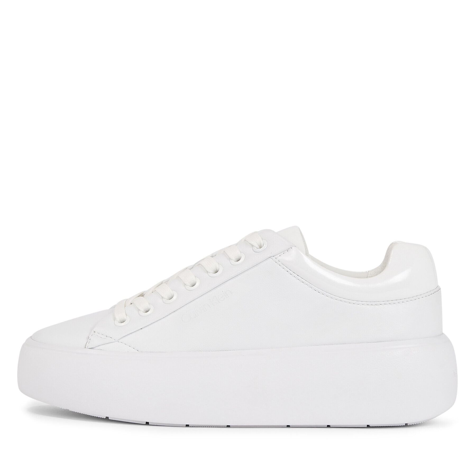 Calvin Klein Sneakersy Bubble Cupsole Lace Up HW0HW01659 Bílá - Pepit.cz