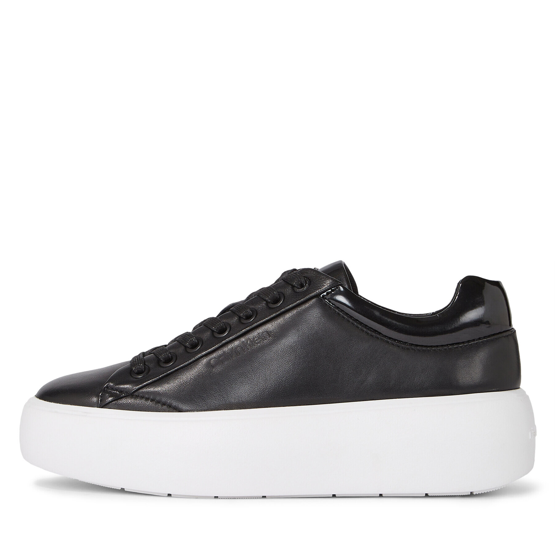 Calvin Klein Sneakersy Bubble Cupsole Lace Up HW0HW01659 Černá - Pepit.cz