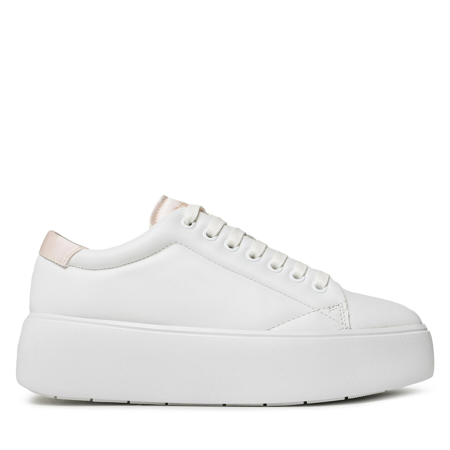 Calvin Klein Sneakersy Bubble Cupsole Lace Up HW0HW01778 Bílá - Pepit.cz