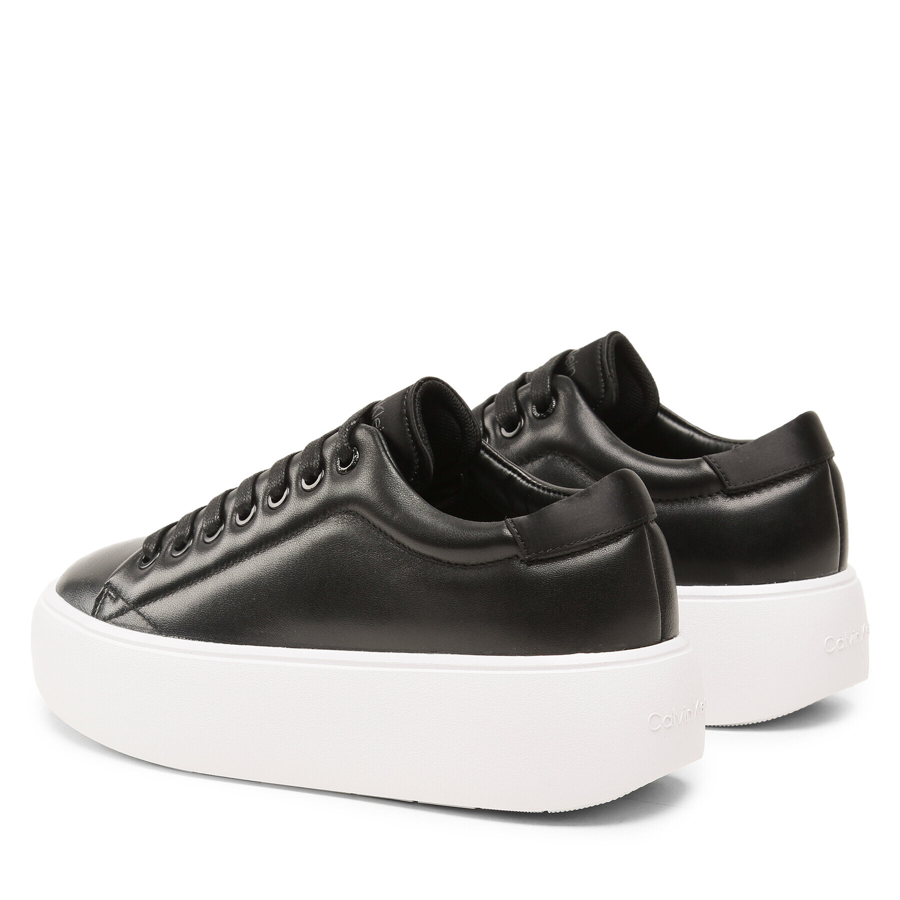 Calvin Klein Sneakersy Bubble Cupsole Lace Up HW0HW01778 Černá - Pepit.cz