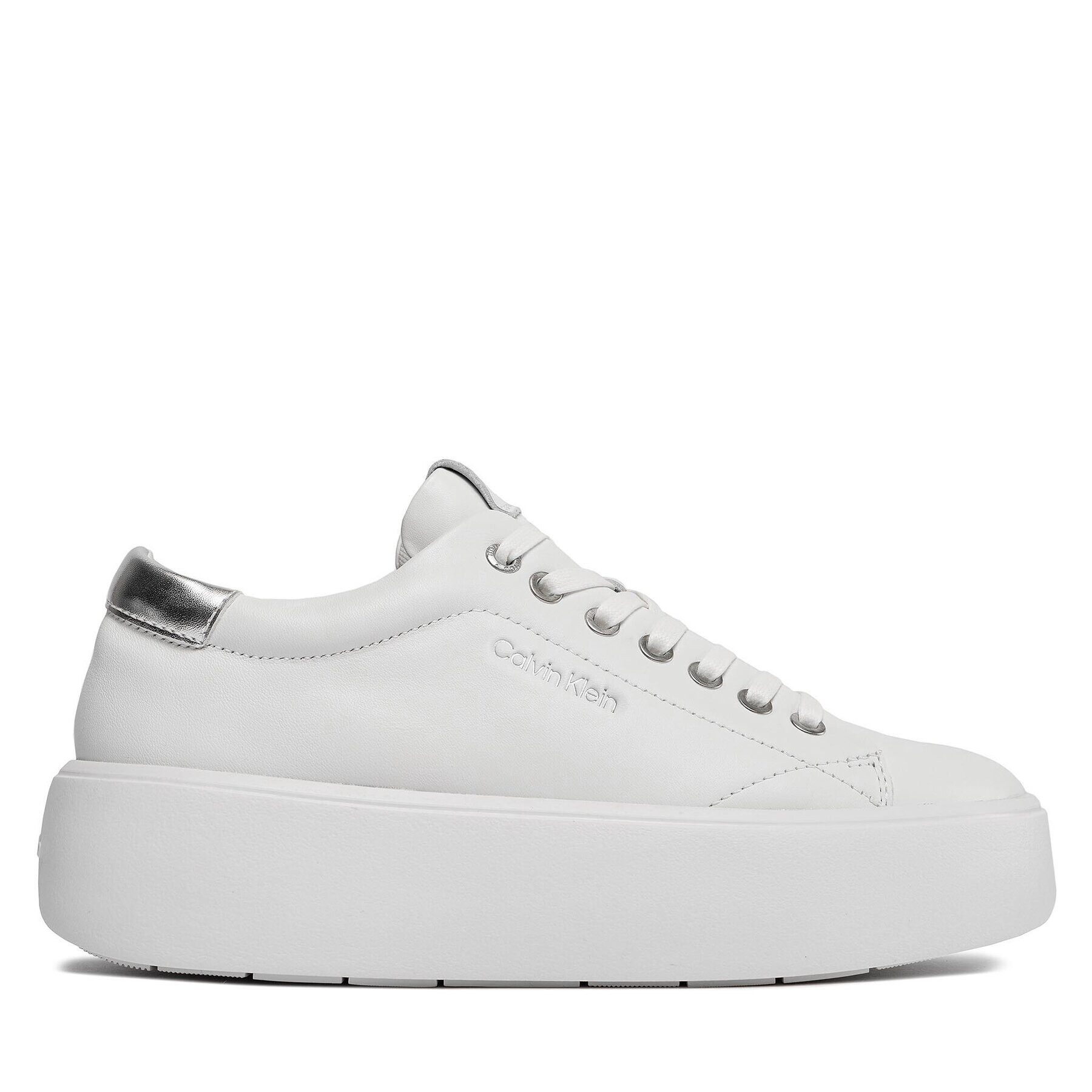 Calvin Klein Sneakersy Bubble Cupsole Lace Up HW0HW01861 Černá - Pepit.cz