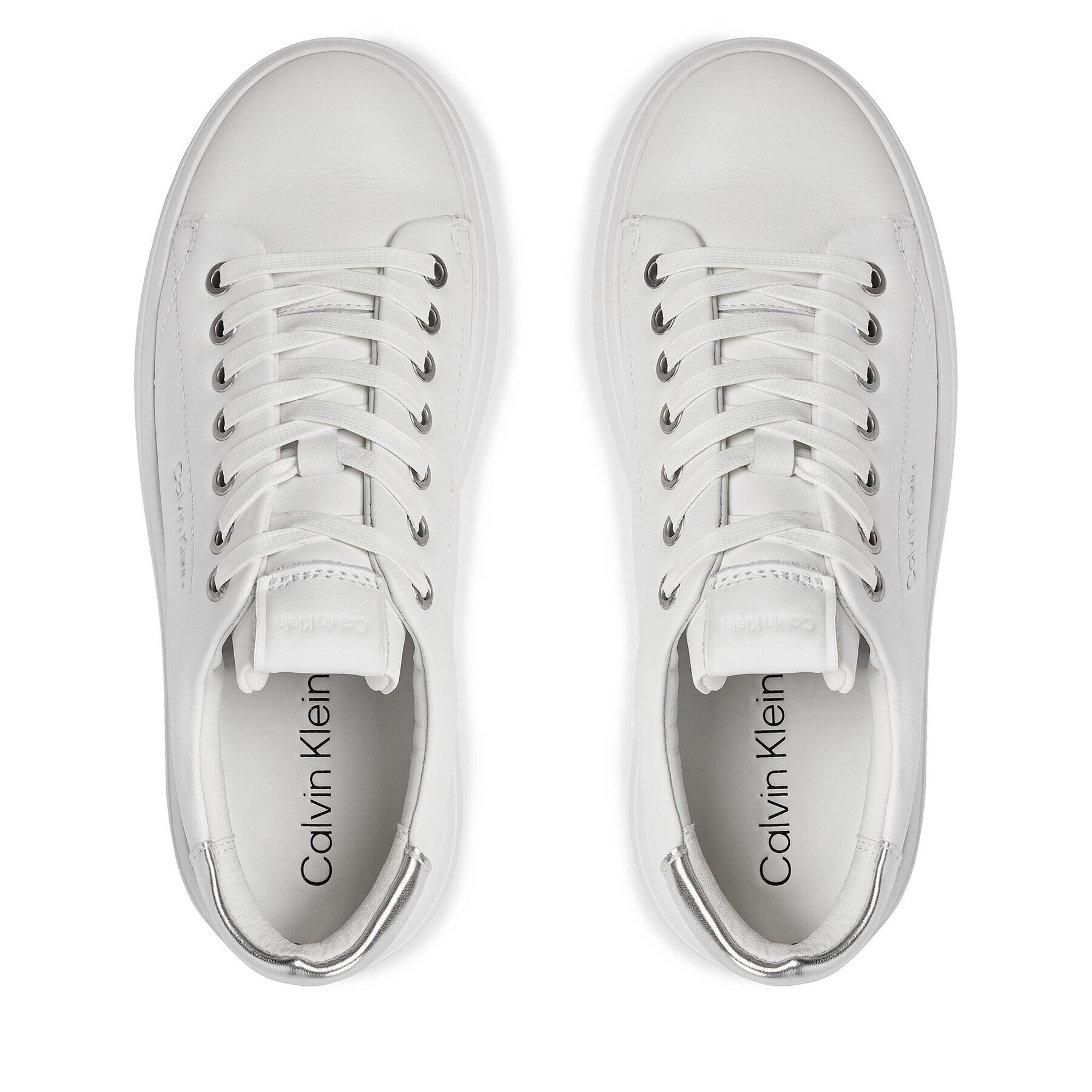 Calvin Klein Sneakersy Bubble Cupsole Lace Up HW0HW01861 Černá - Pepit.cz