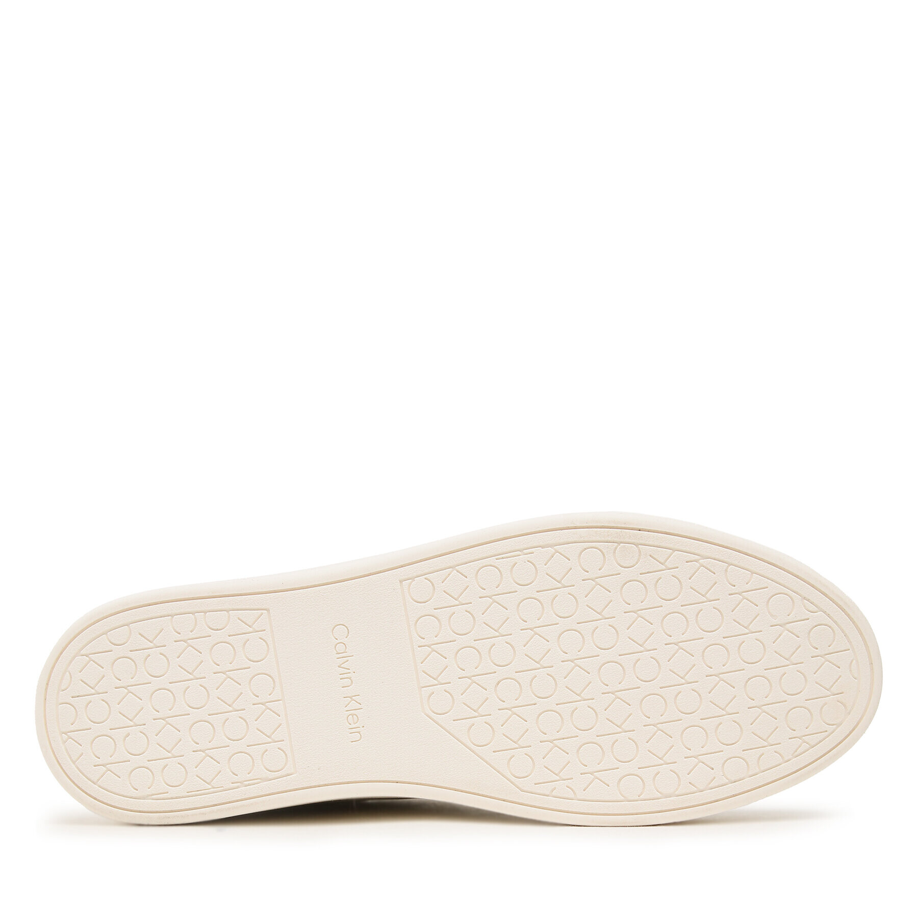 Calvin Klein Sneakersy Clean Cup Lace Up Nano Mono Mix HW0HW01592 Écru - Pepit.cz