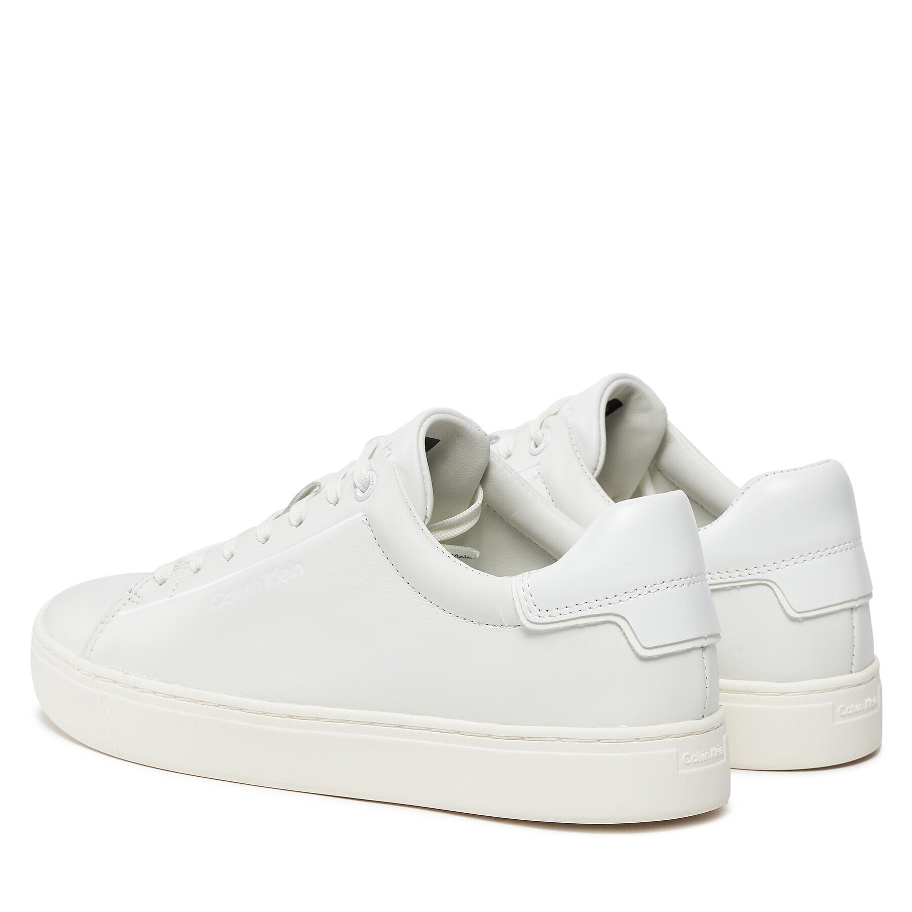 Calvin Klein Sneakersy Clean Cupsole Lace Up HW0HW01863 Bílá - Pepit.cz