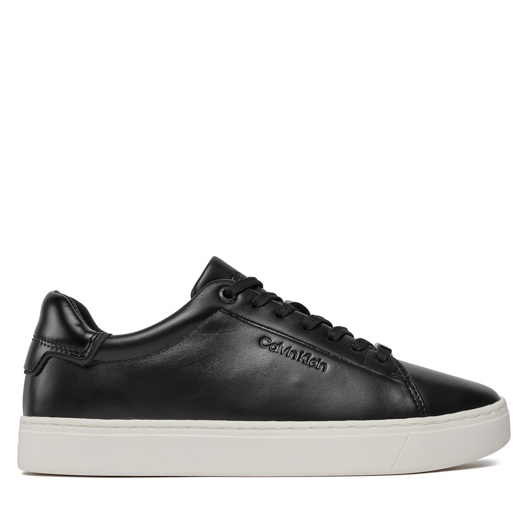 Calvin Klein Sneakersy Clean Cupsole Lace Up HW0HW01863 Černá - Pepit.cz