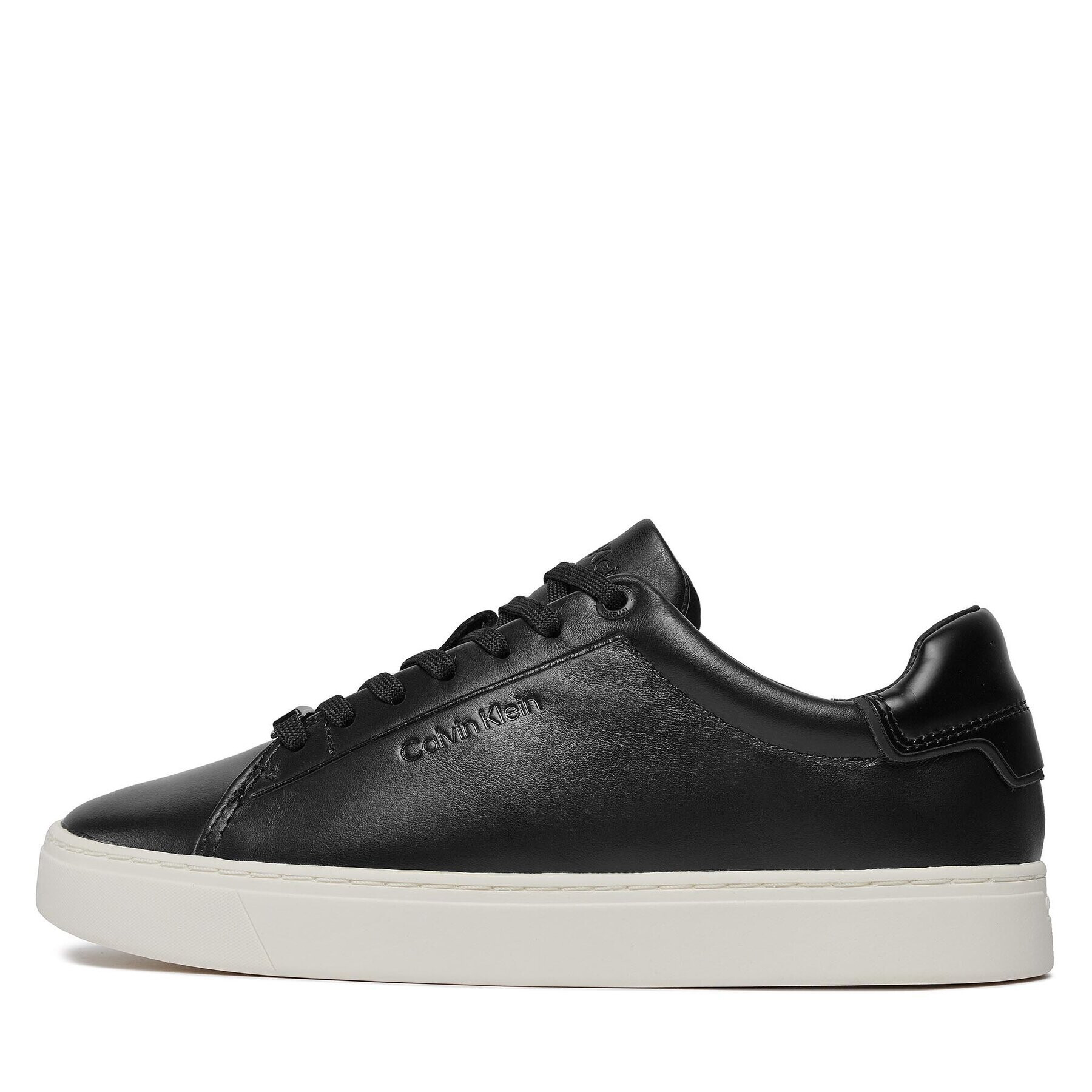 Calvin Klein Sneakersy Clean Cupsole Lace Up HW0HW01863 Černá - Pepit.cz