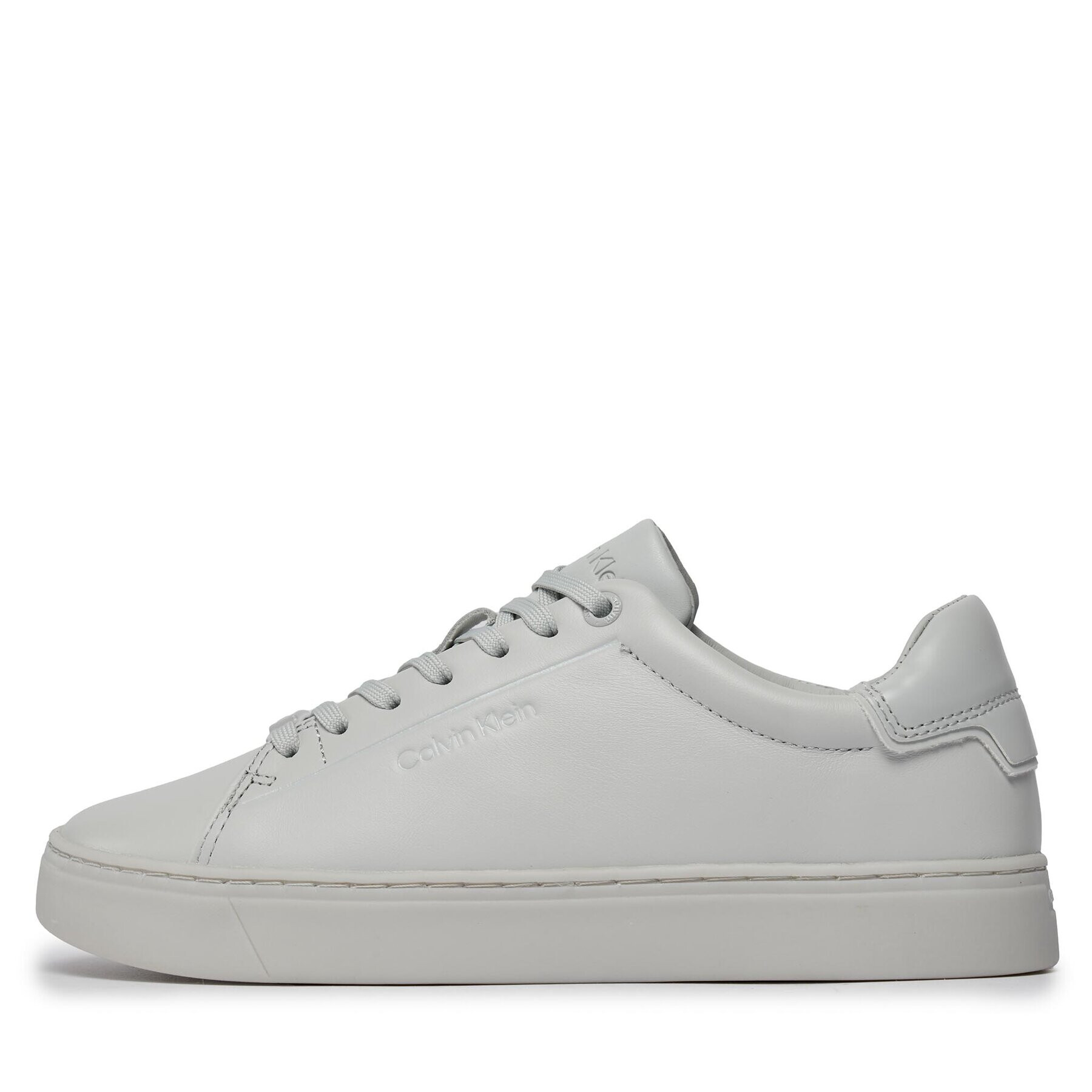 Calvin Klein Sneakersy Clean Cupsole Lace Up HW0HW01863 Šedá - Pepit.cz