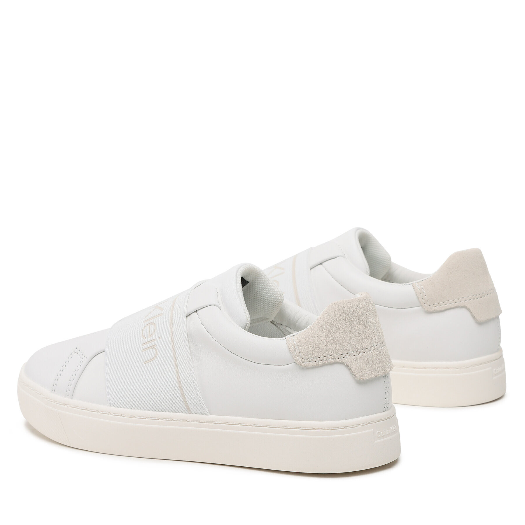 Calvin Klein Sneakersy Clean Cupsole Slip On - He HW0HW01416 Bílá - Pepit.cz