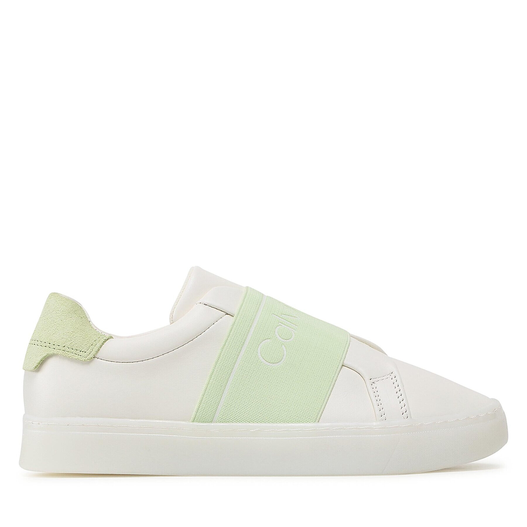 Calvin Klein Sneakersy Clean Cupsole Slip On-He HW0HW01416 Écru - Pepit.cz