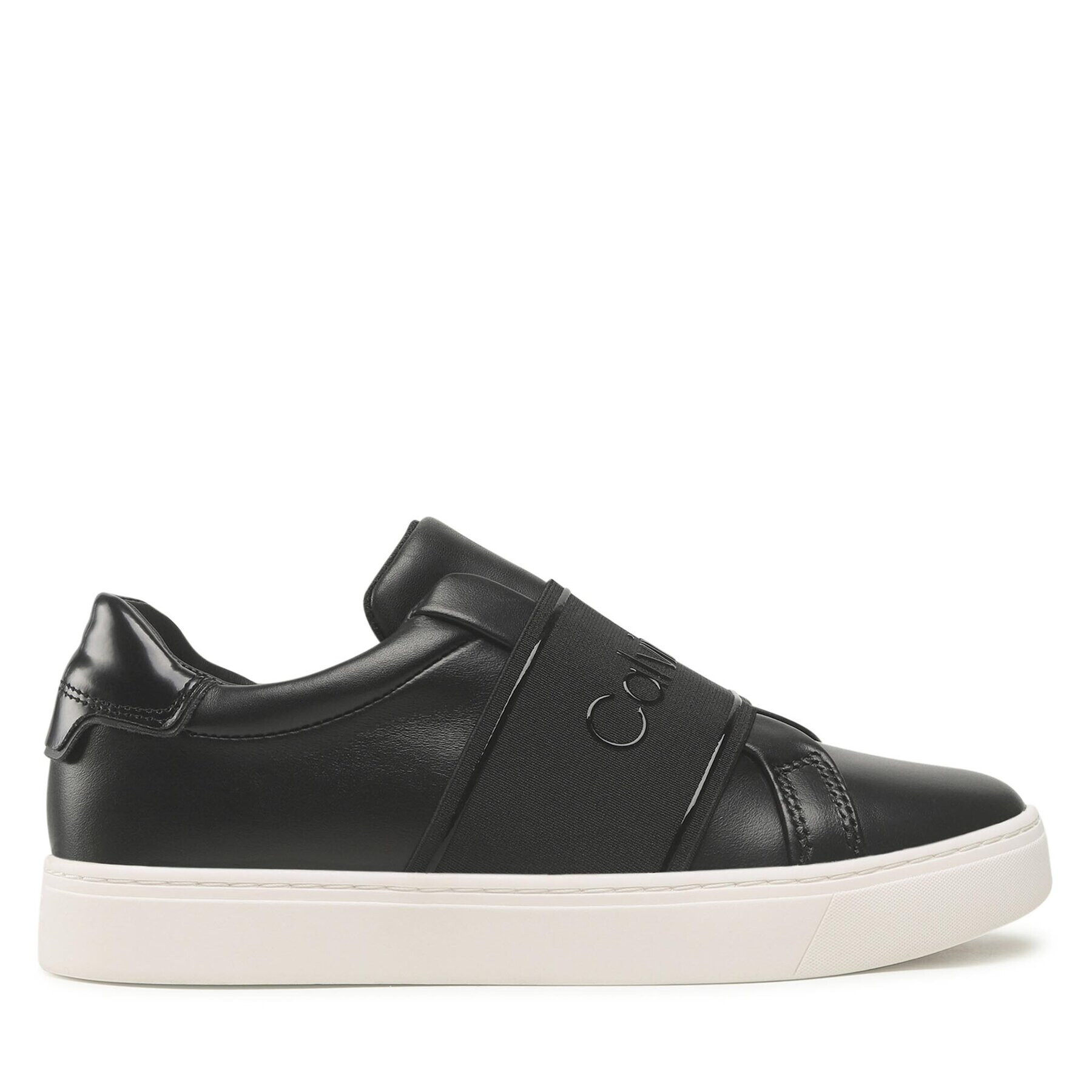 Calvin Klein Sneakersy Cupsole Slip On HW0HW01352 Černá - Pepit.cz